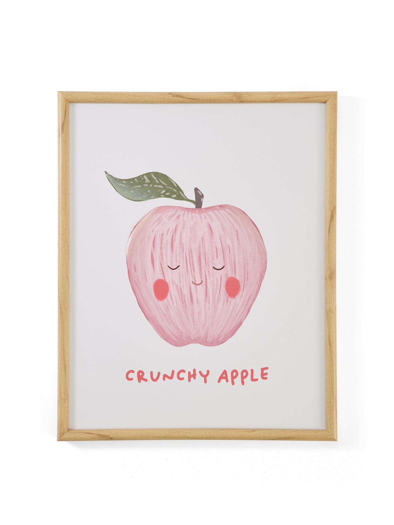 Image 5 of 5 of The Very Collection Set of 3 Kids Fruit Slogan Wall Art