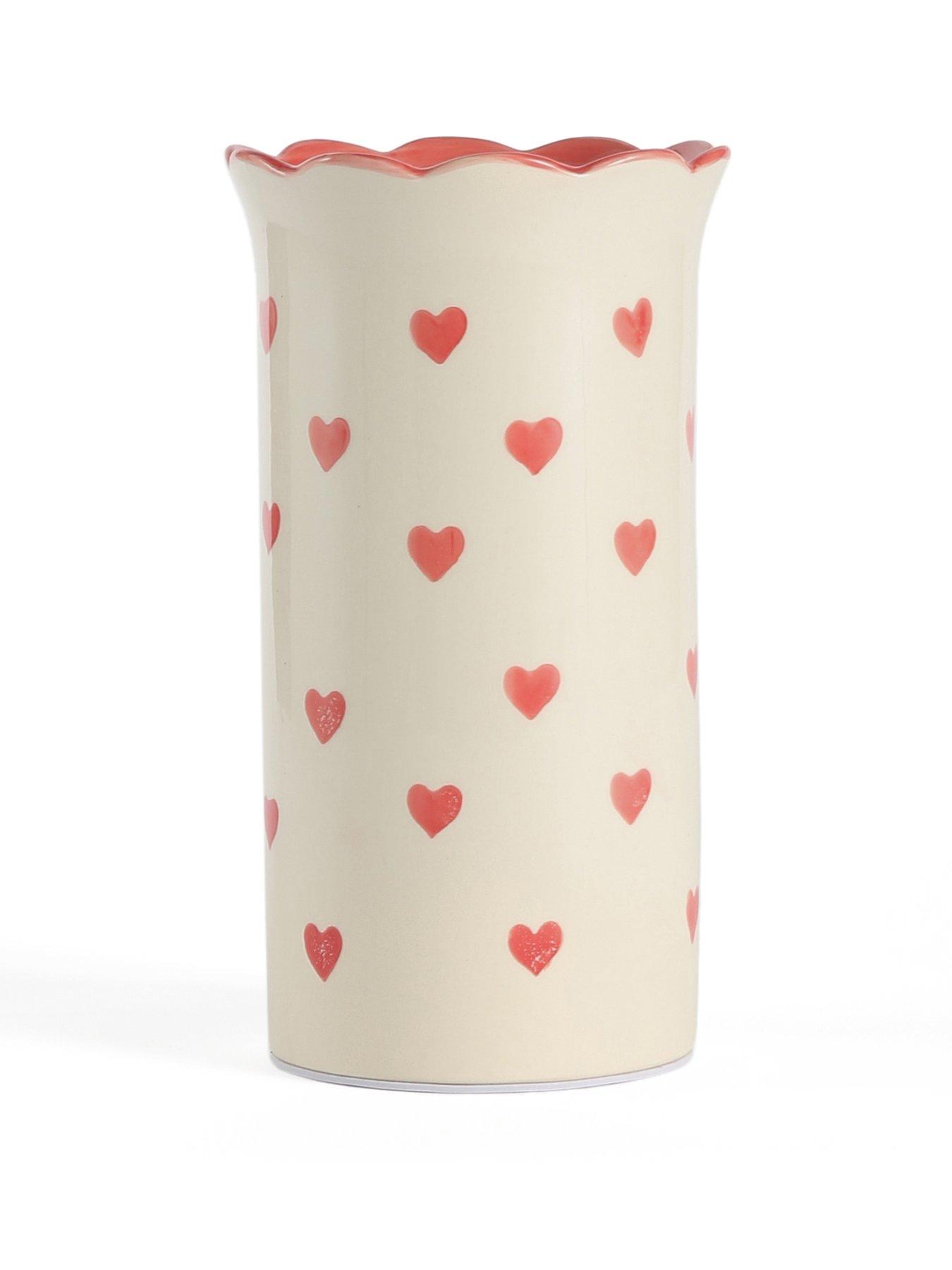 Image 2 of 6 of The Very Collection Scallop Edge Ceramic Vase