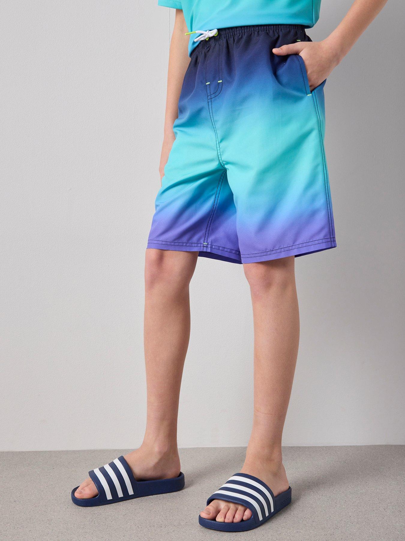 Image 2 of 6 of The Very Collection Boys Ombre Swim Shorts - Multi