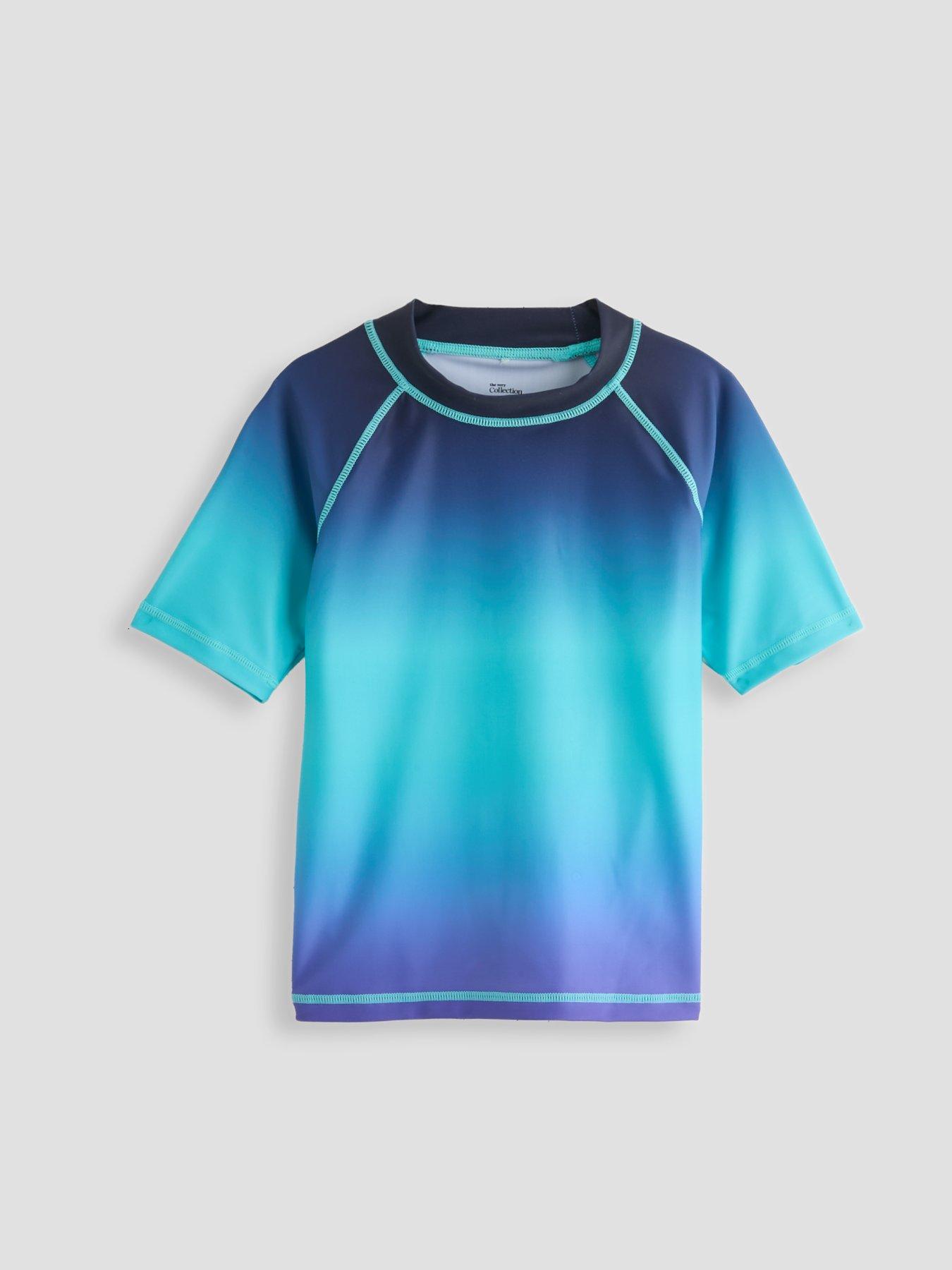 Image 6 of 6 of The Very Collection Boys Ombre Swim Top - Multi