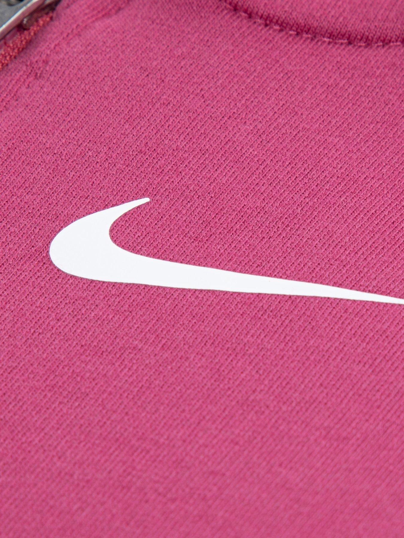 Image 3 of 4 of Nike Infant Girls 3Pc Bodysuit Pant Set - Red