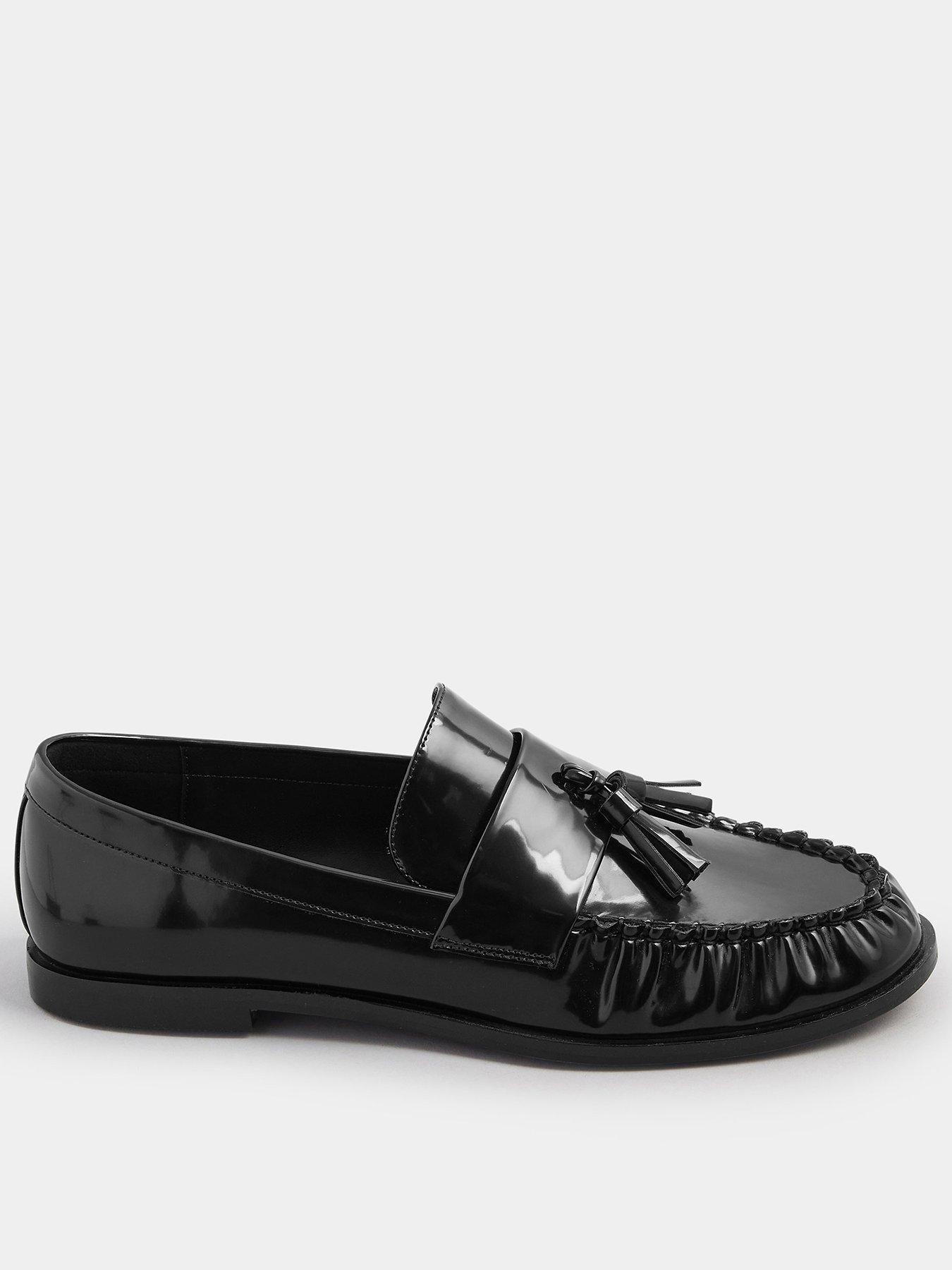 undefined Tassel Loafer - Black