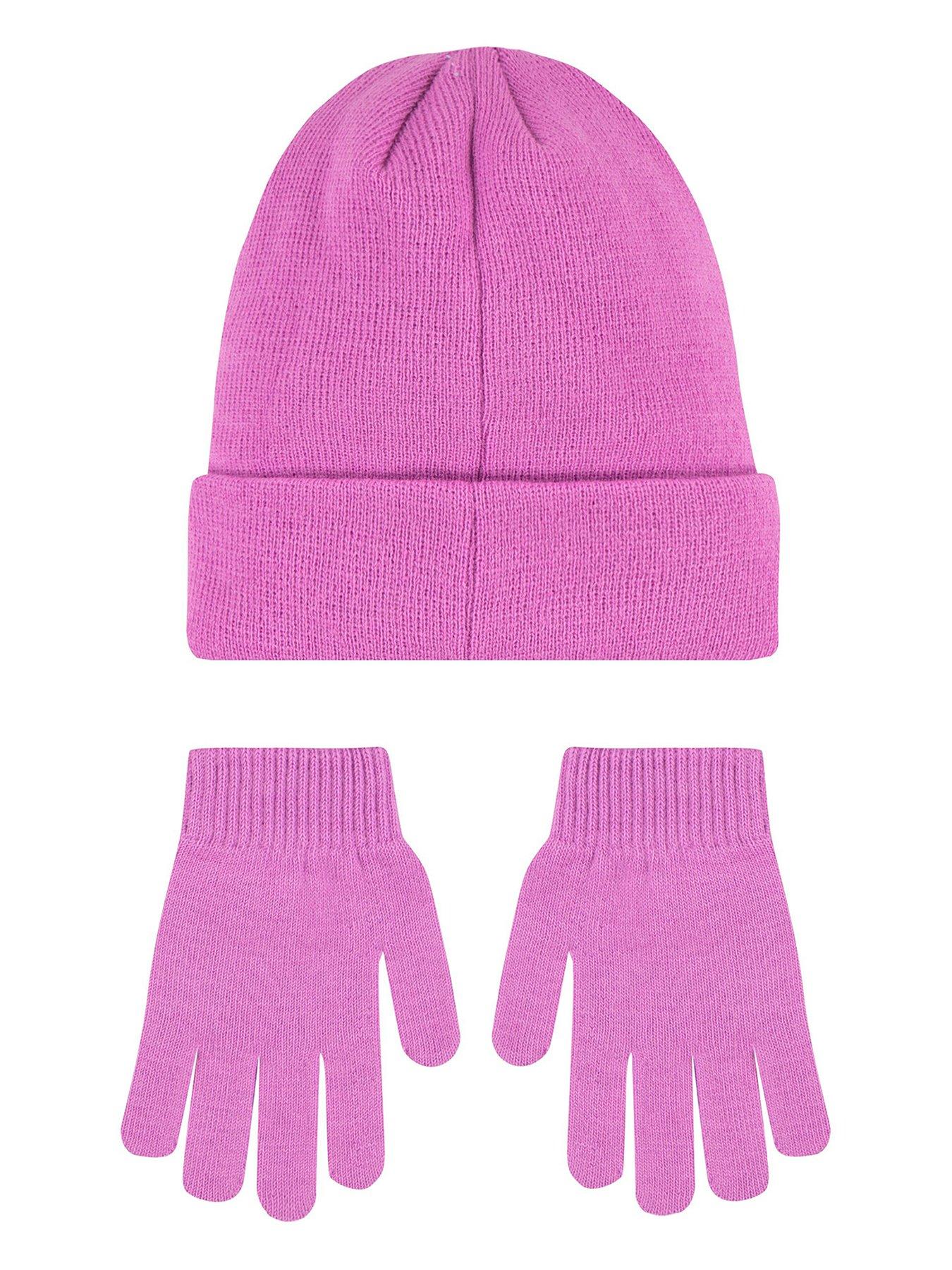 N'Ice Caps Big Girls 7-10 Years Fair Isle Print Conjunto De Chapéu