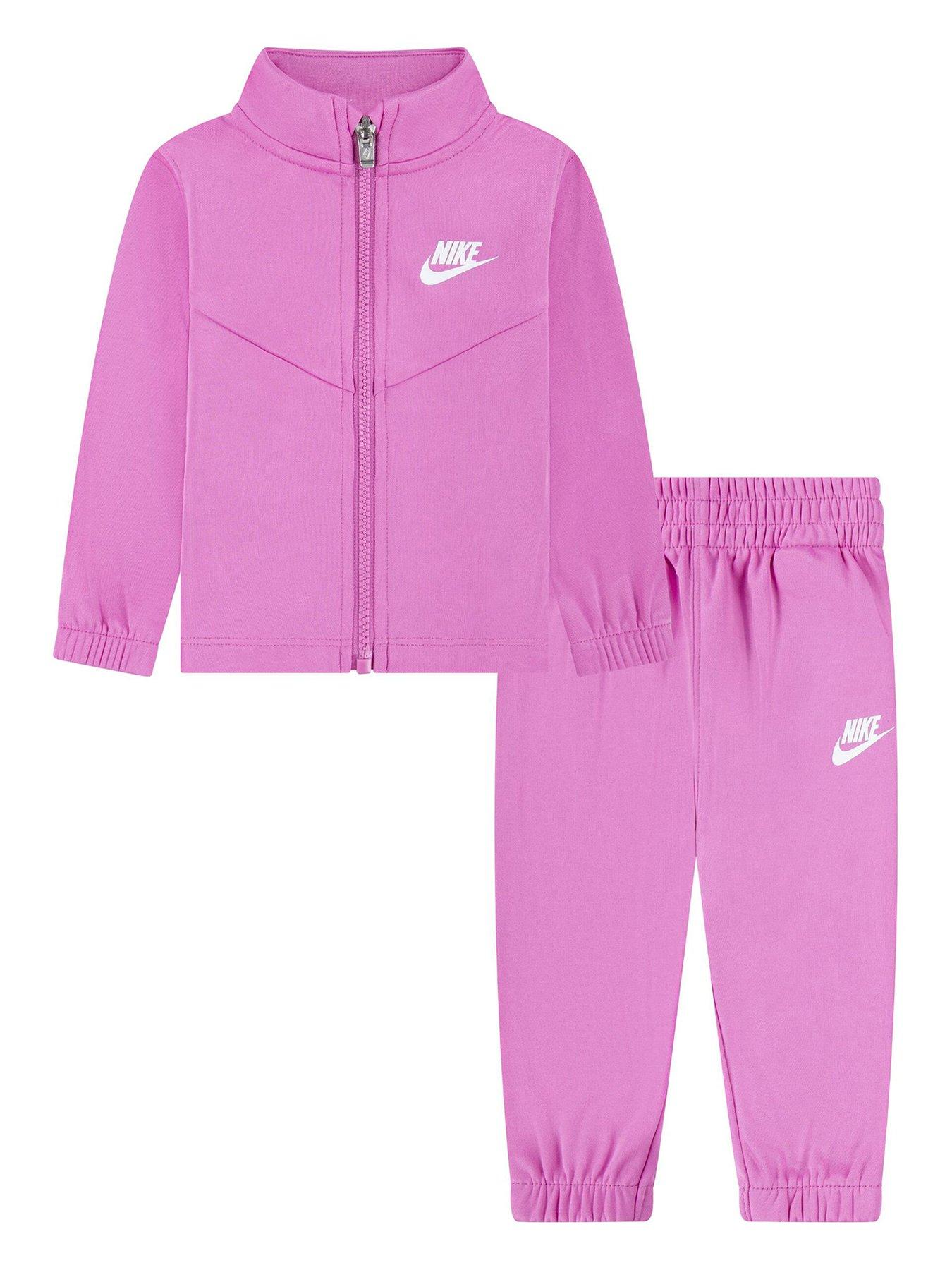 Nike: Infant Unisex Lifestyle Essentials Tracksuit - Pink