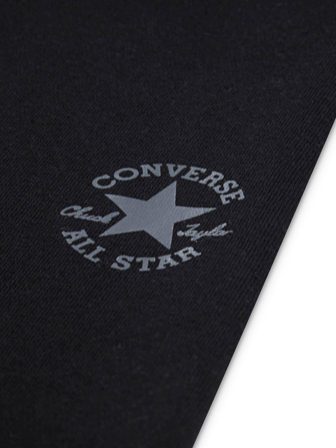 Image 3 of 4 of Converse Junior Boys Dissected Chuck Hoodie And Jogger Set - Black