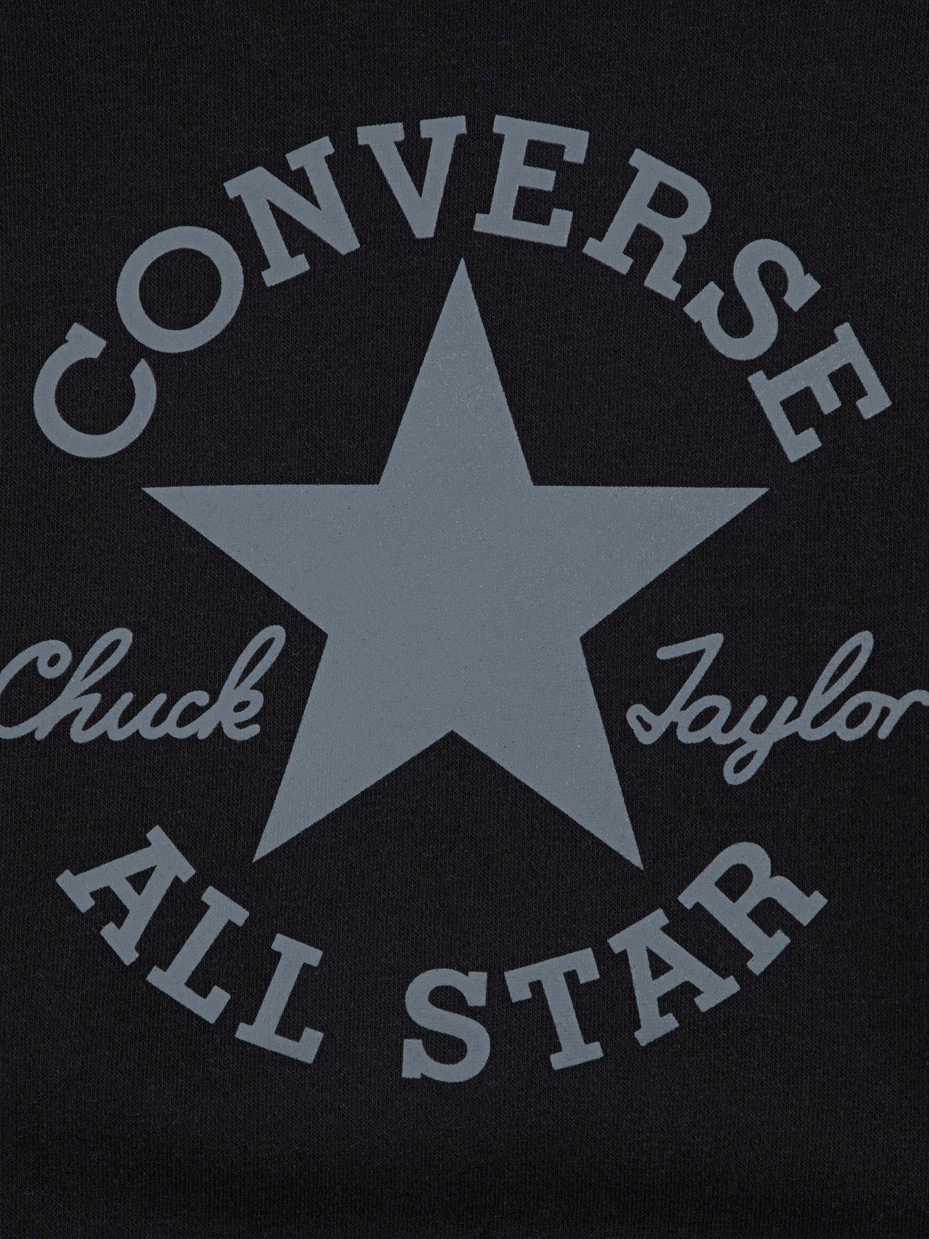 Image 4 of 4 of Converse Junior Boys Dissected Chuck Hoodie And Jogger Set - Black