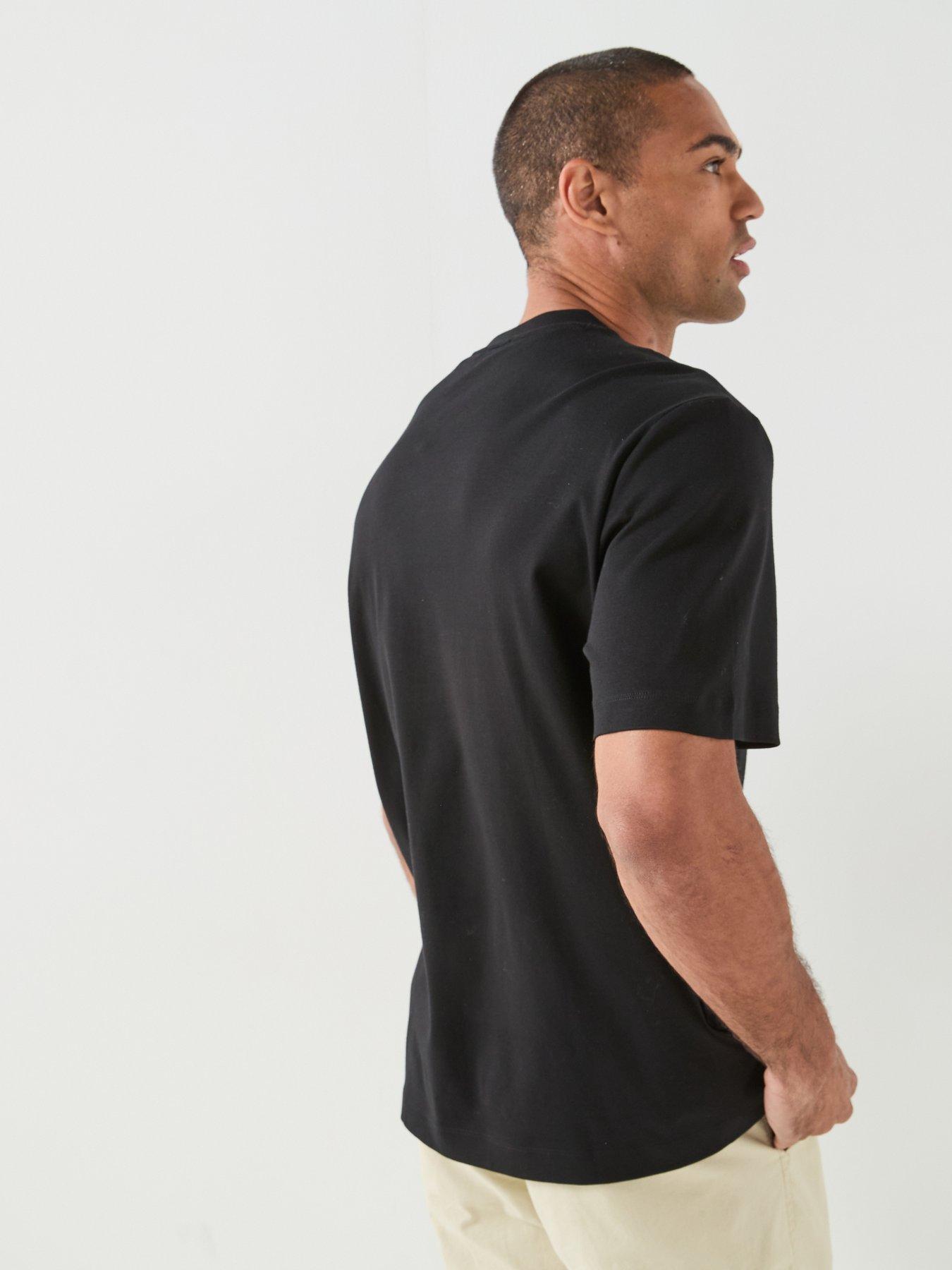 Image 2 of 6 of BOSS C-Taut 01 Regular Fit Nickel Logo T-Shirt - Black