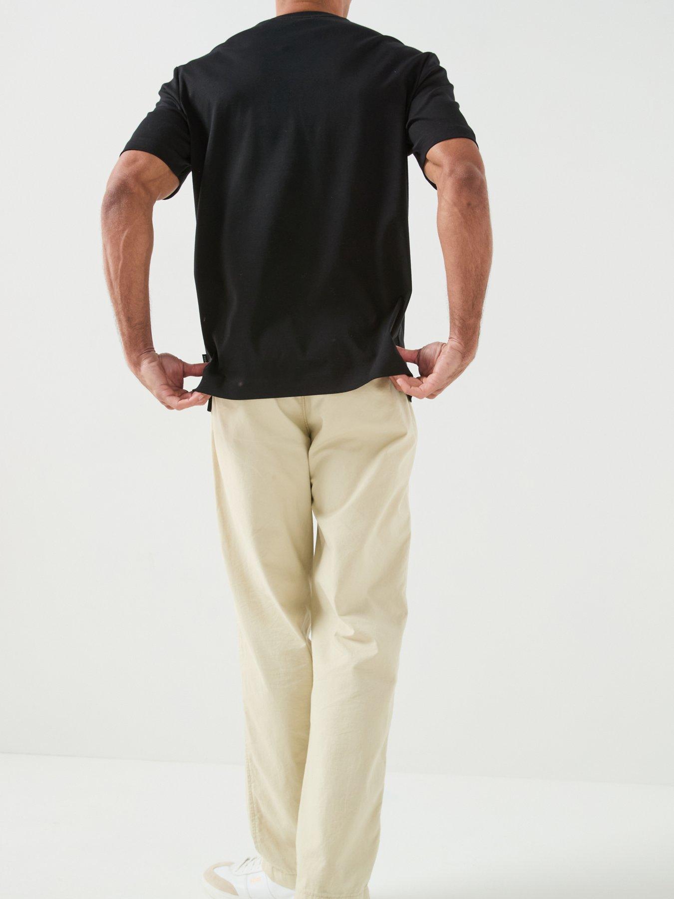 Image 6 of 6 of BOSS C-Taut 01 Regular Fit Nickel Logo T-Shirt - Black