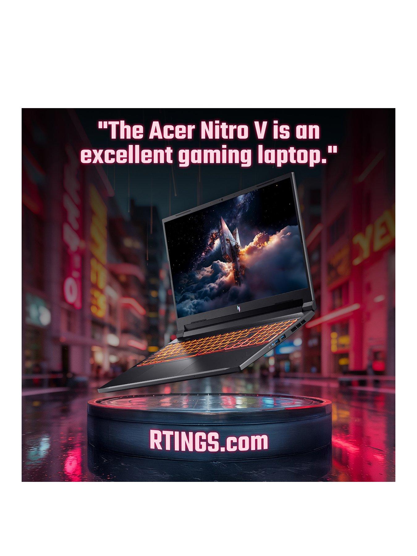 Image 3 of 8 of Acer Nitro V16 Gaming Laptop - GeForce RTX 5070 - AMD Ryzen 7 - 16GB RAM - 1TB - 16in