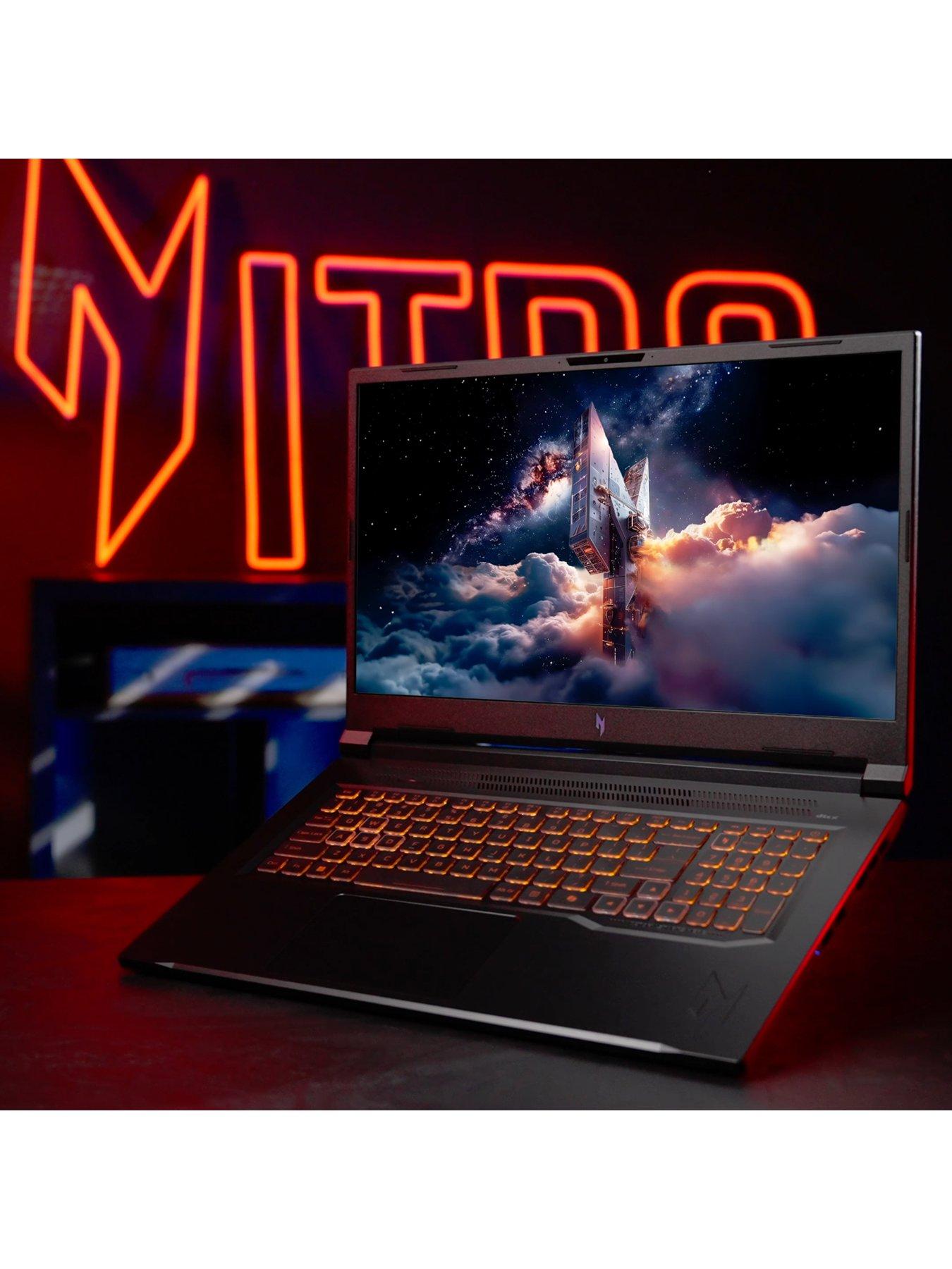 Image 5 of 8 of Acer Nitro V17 Gaming Laptop - GeForce RTX 5060 - AMD Ryzen 7 - 16GB RAM - 1TB - 17.3in