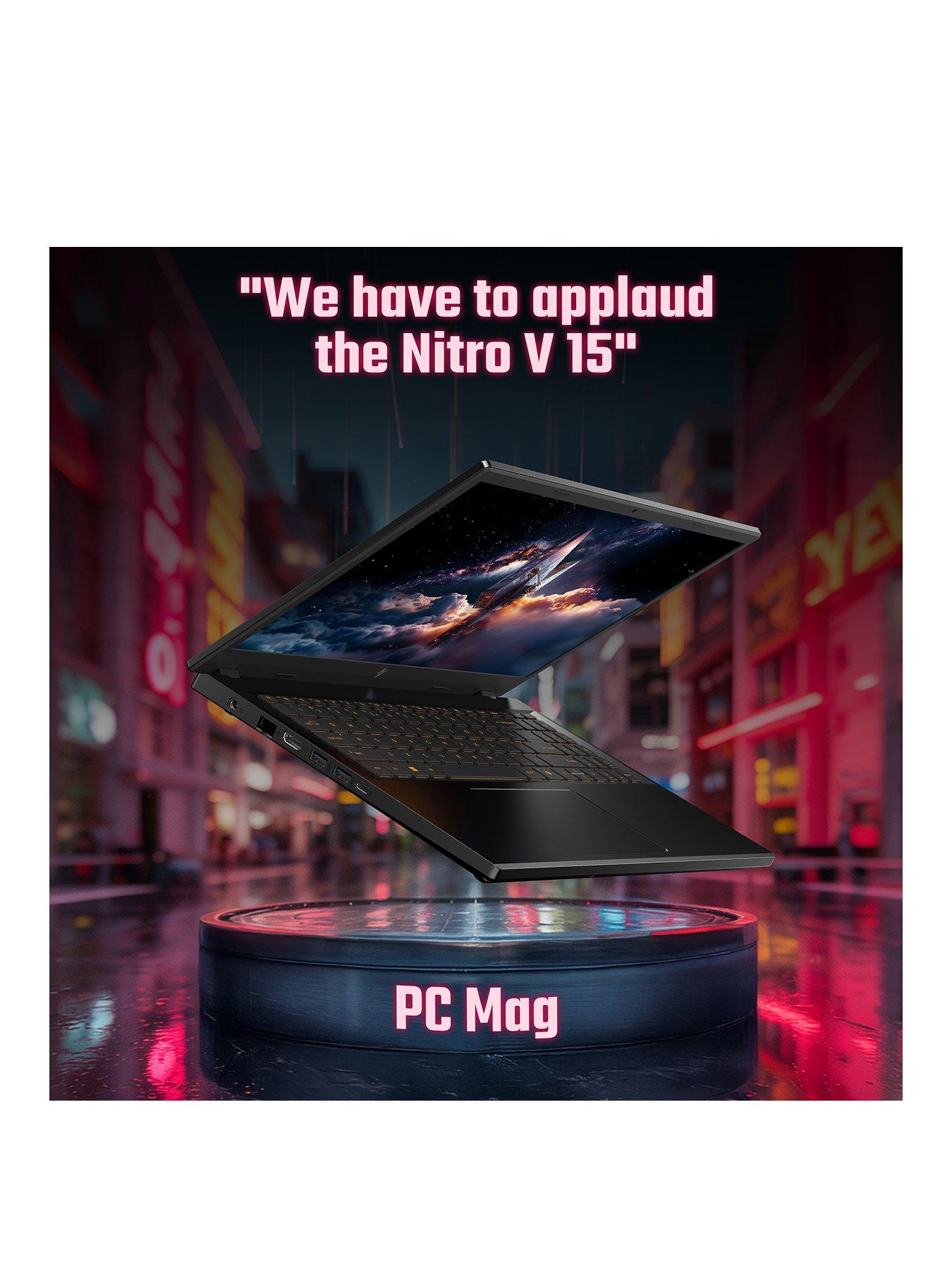 Image 3 of 8 of Acer Nitro V15 Gaming Laptop - GeForce RTX 3050 - Intel Core i5 - 16GB RAM - 512GB - 15.6in