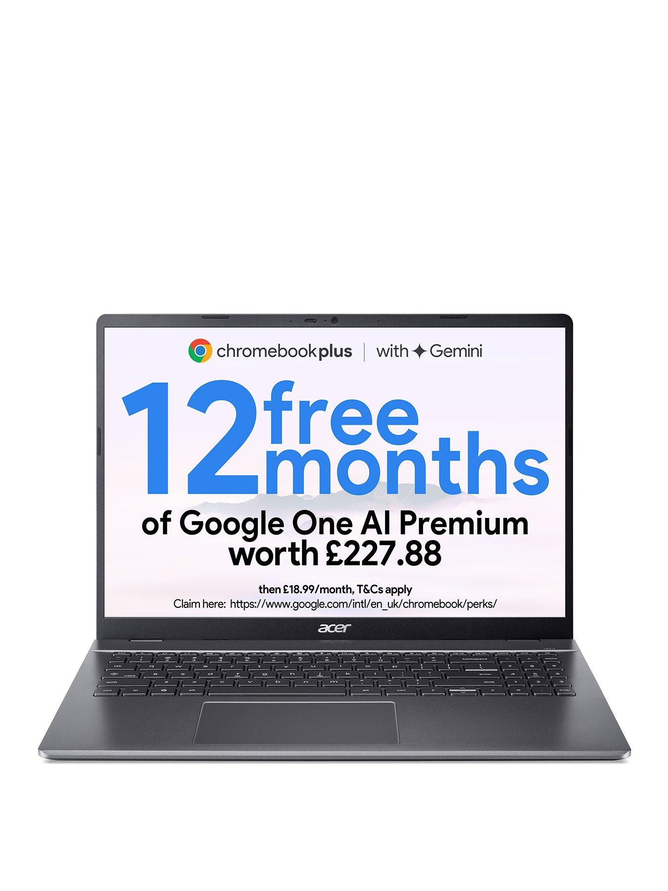 Acer Chromebook Plus - 16in - Intel Core i3 - 8GB RAM - 128GB - Iron