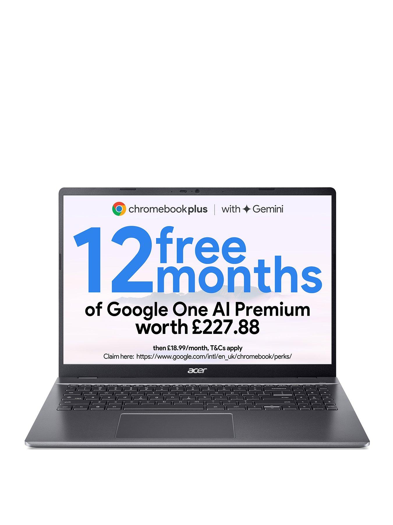 Acer Chromebook Plus - 16in - Intel Core i5 - 8GB RAM - 256GB - Iron