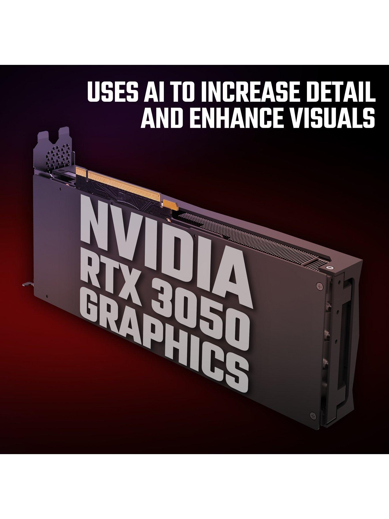 Image 3 of 8 of Acer Nitro N20 Gaming Desktop - GeForce RTX 3050 - Intel Core i5 - 16GB RAM - 512GB - Black