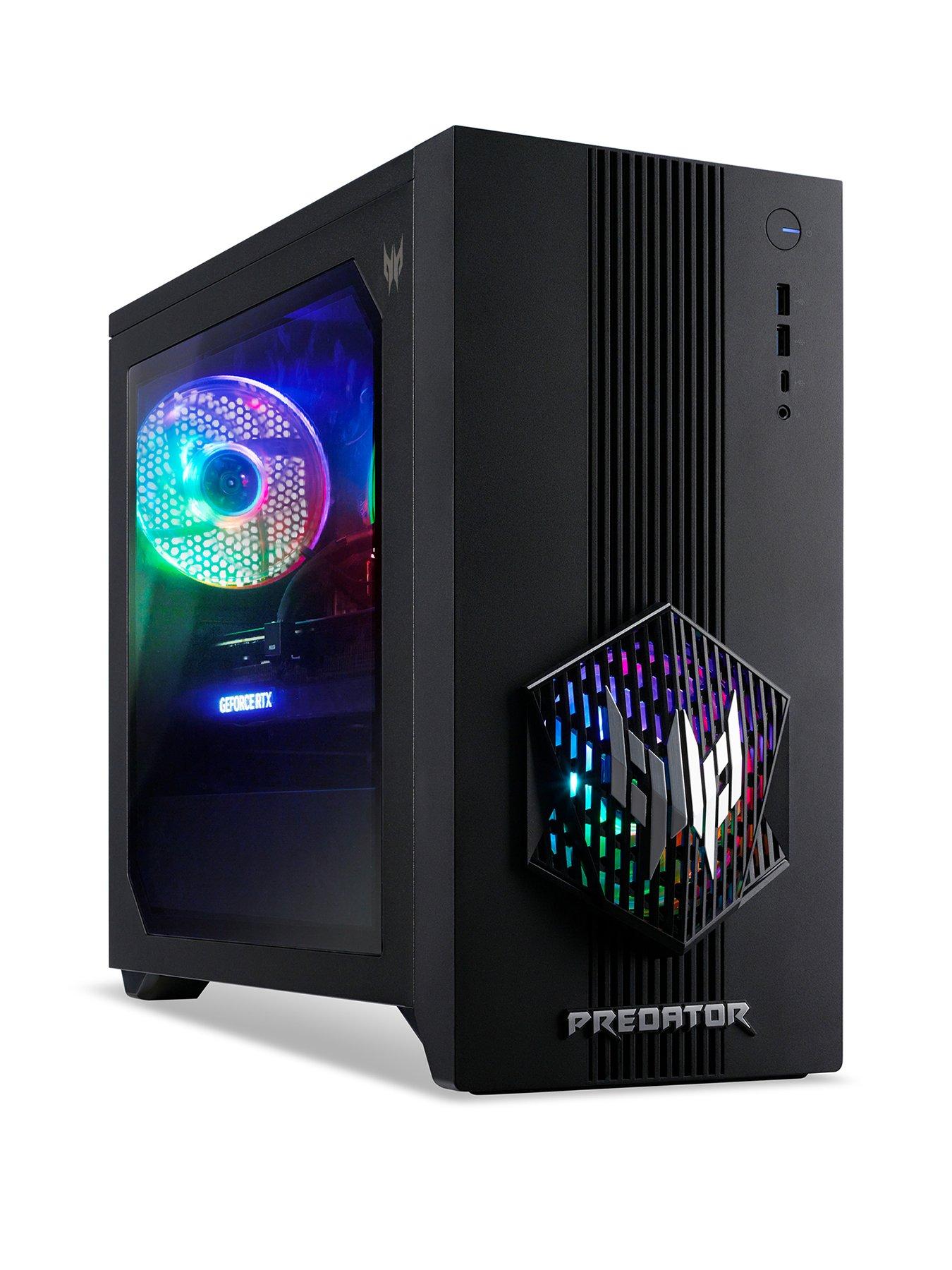 Acer Predator PO3-665 Gaming Desktop - GeForce RTX 5060 - Intel Core i5 - 16GB RAM - 512GB - Black