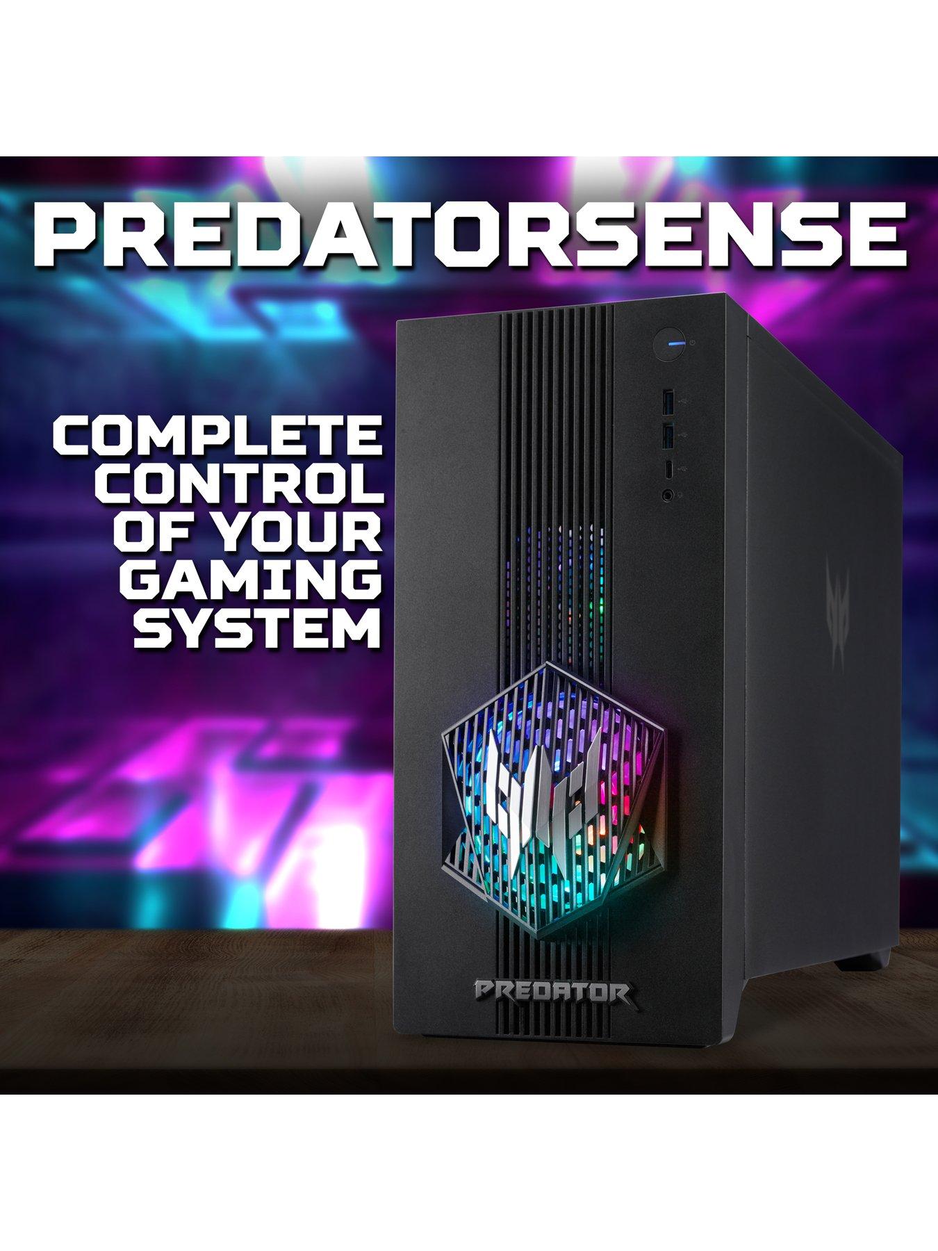 Image 5 of 8 of Acer Predator PO3-665 Gaming Desktop - GeForce RTX 5060 - Intel Core i5 - 16GB RAM - 512GB - Black