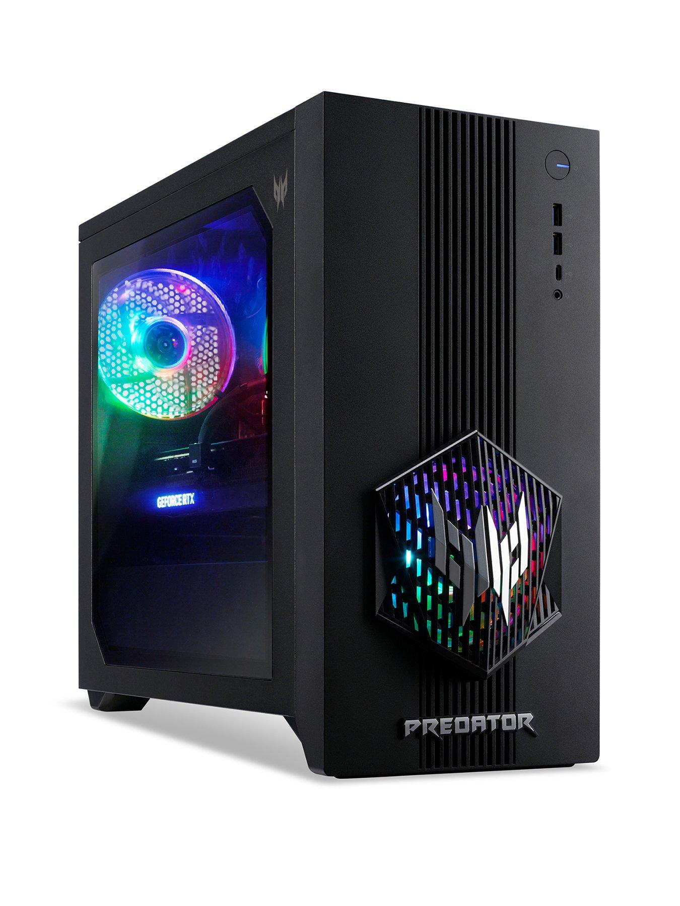 Acer Predator PO3-665 Gaming Desktop - GeForce RTX 5070 - Intel Core i5 - 16GB RAM - 512GB - Black