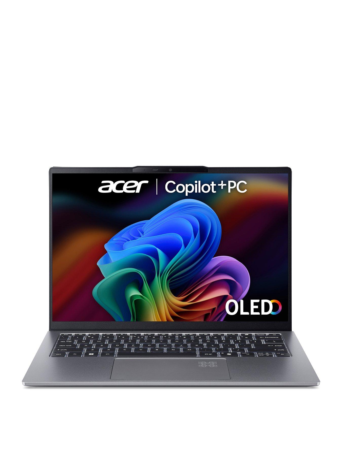 Image 1 of 8 of Acer Swift Go 14 AI - Copilot+ PC - AMD Ryzen AI 7 - 16GB RAM - 1TB - 14in Laptop