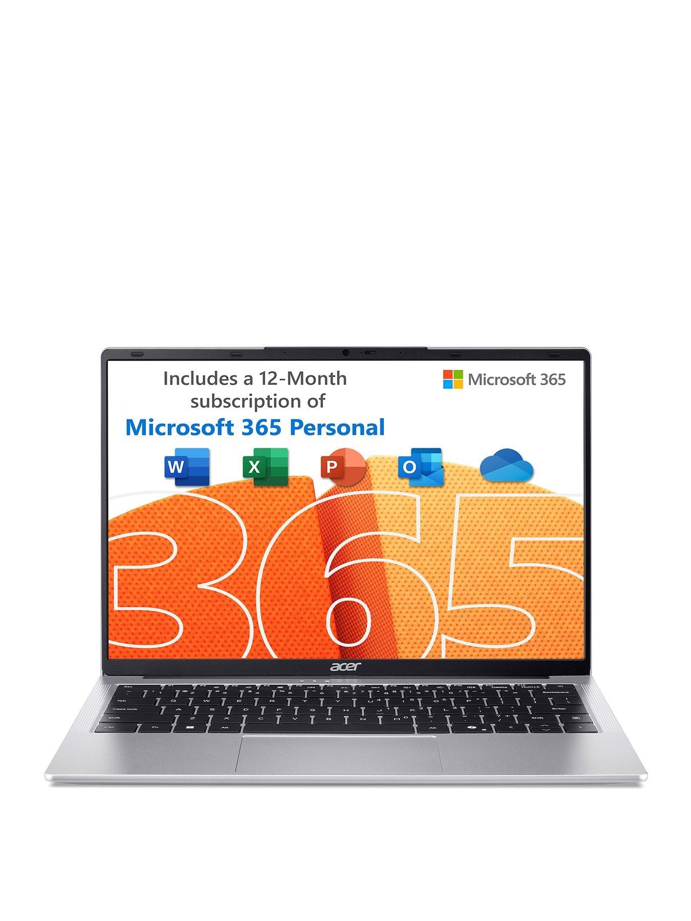 Image 1 of 8 of Acer Aspire Lite - 14in  - Intel Core i3 - 8GB RAM - 256GB  - Silver - With Optional M365 Personal