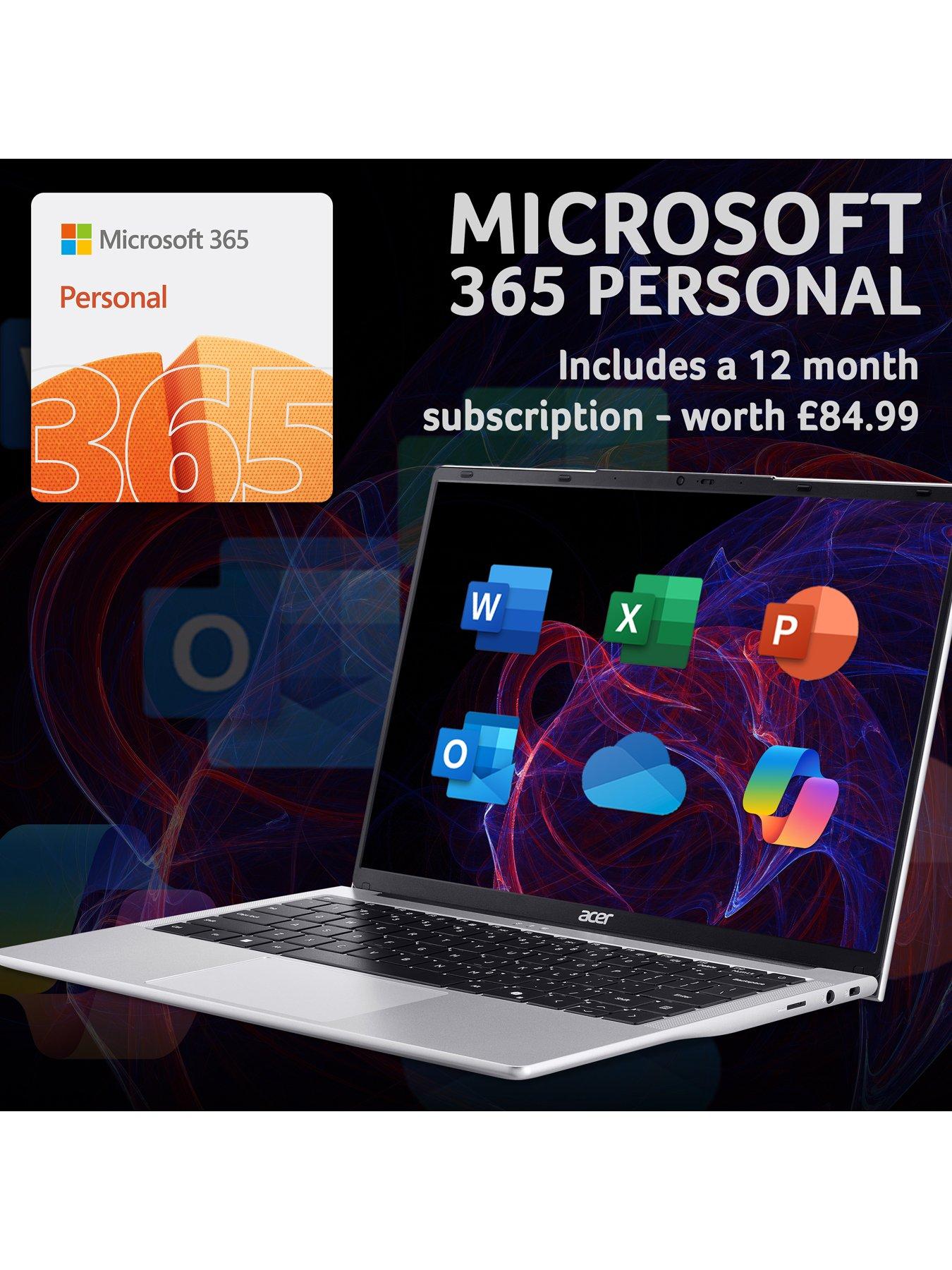 Image 4 of 8 of Acer Aspire Lite - 14in  - Intel Core i3 - 8GB RAM - 256GB  - Silver - With Optional M365 Personal