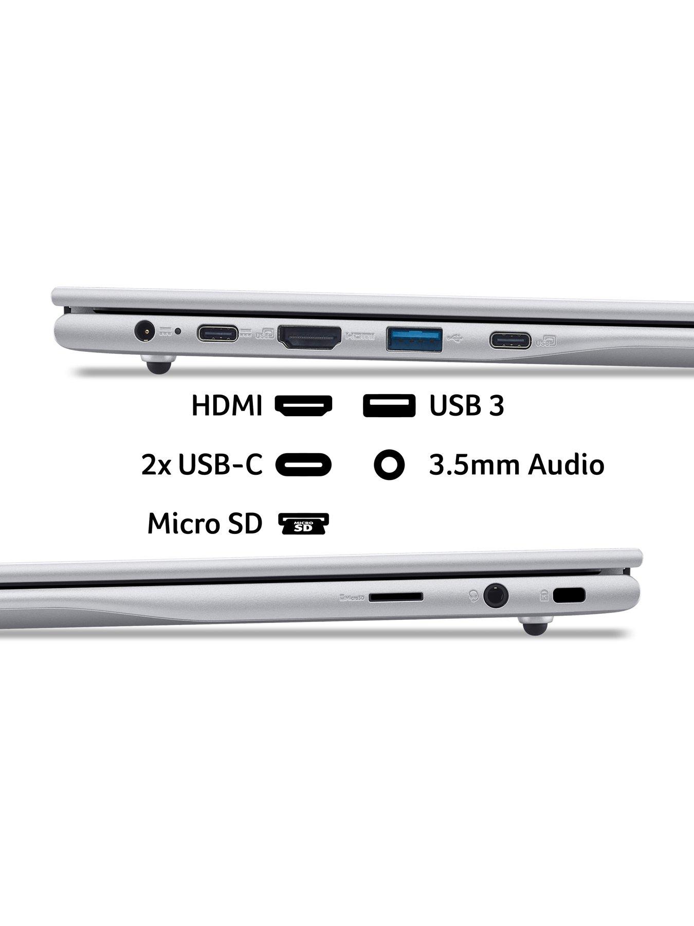 Image 6 of 8 of Acer Aspire Lite - 14in  - Intel Core i3 - 8GB RAM - 256GB  - Silver - With Optional M365 Personal