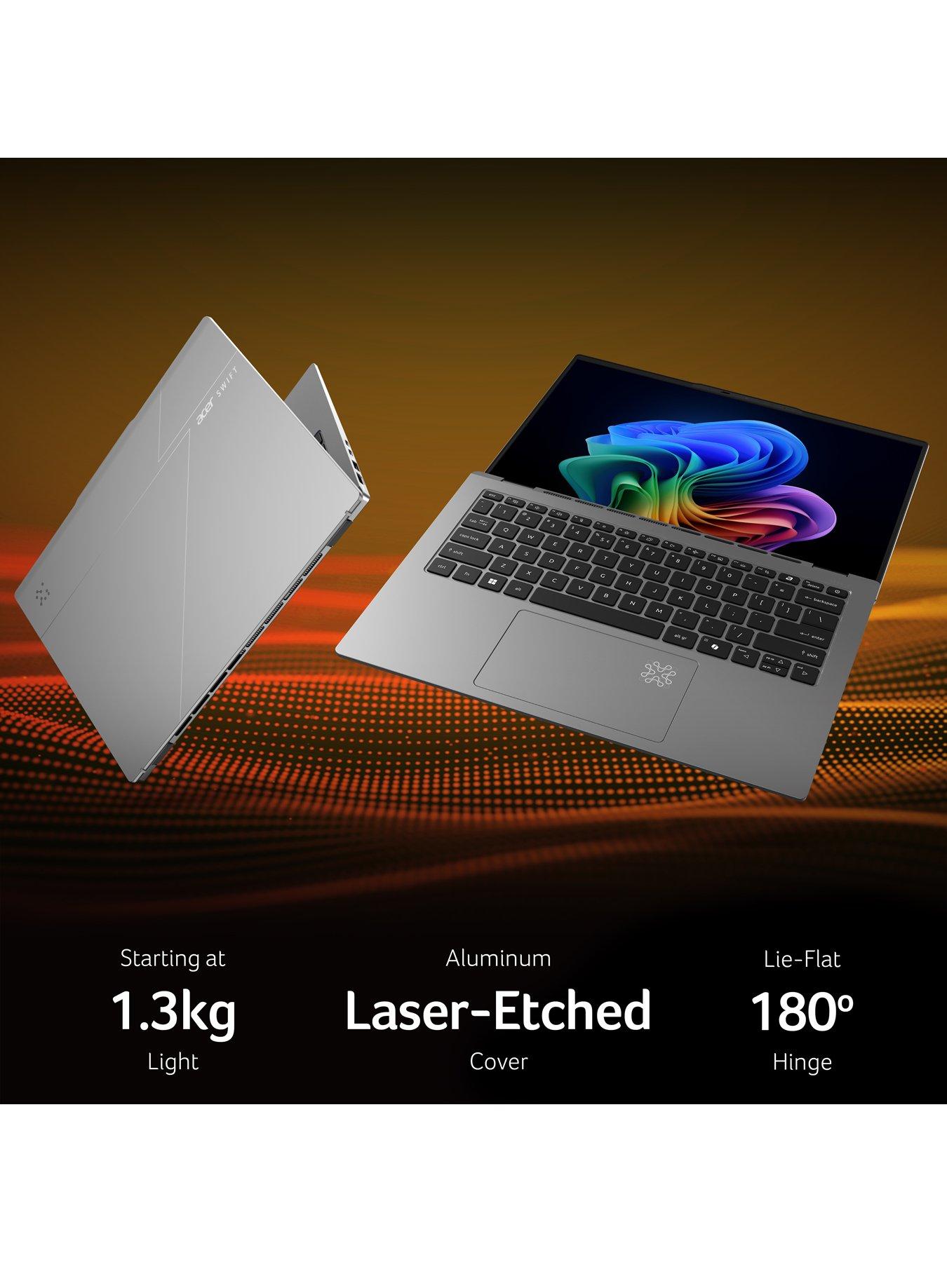 Image 3 of 8 of Acer Swift Go 14 AI - Copilot+ PC - AMD Ryzen AI 7 - 16GB RAM - 1TB - 14in Laptop