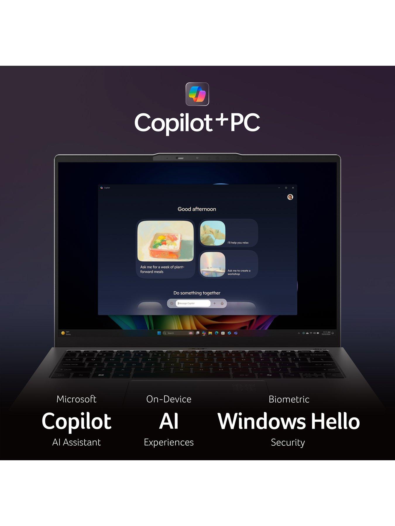 Image 6 of 8 of Acer Swift Go 14 AI - Copilot+ PC - AMD Ryzen AI 7 - 16GB RAM - 1TB - 14in Laptop