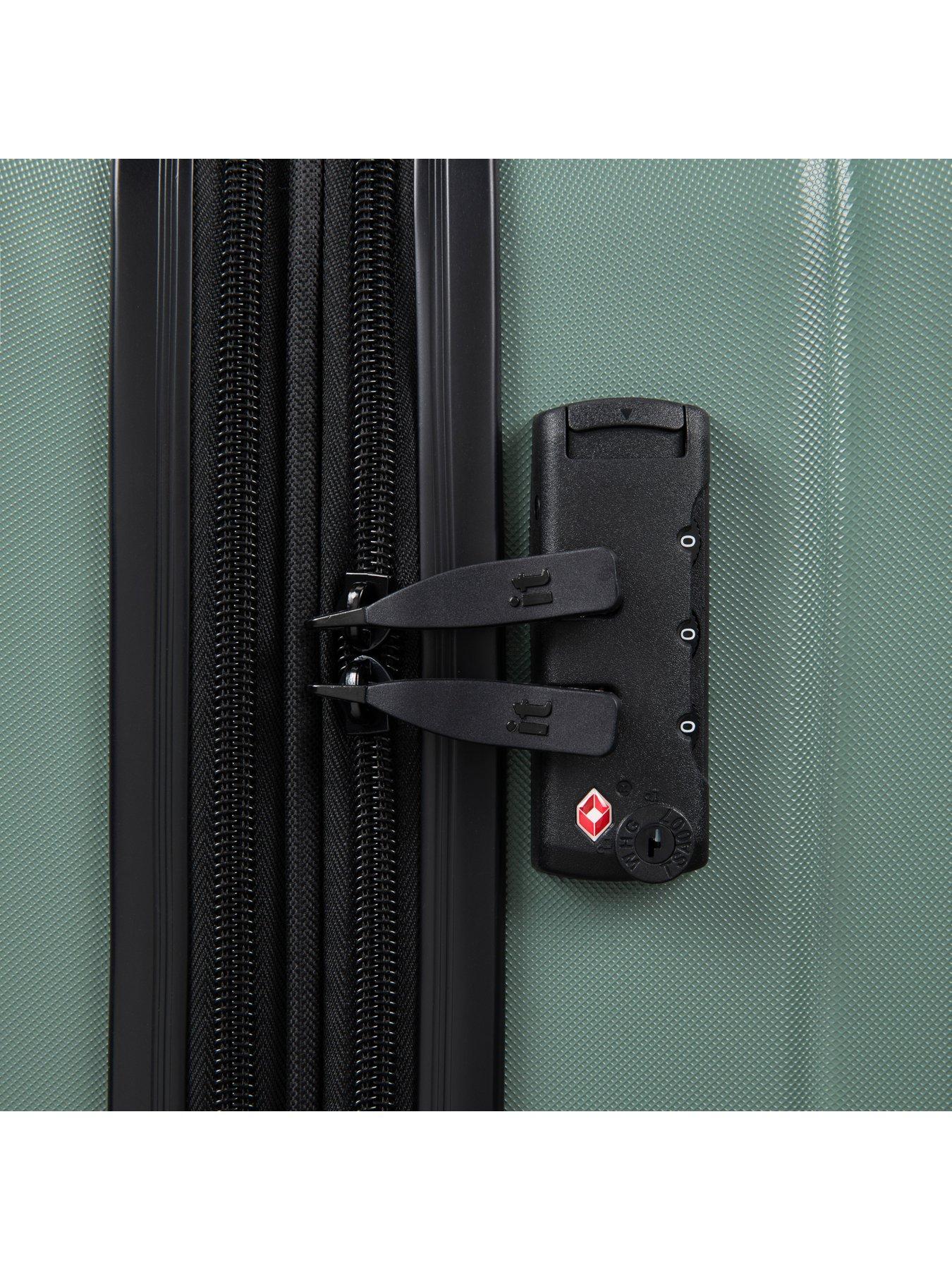 Image 5 of 7 of it Luggage Legion Frozen Matcha Large Suitcase Set
