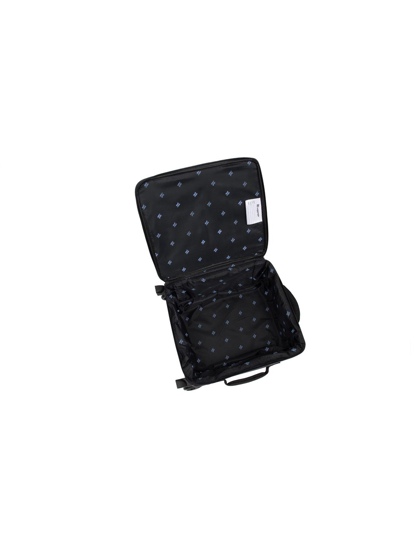 Image 6 of 6 of it Luggage Atmospheric Black Underseat Suitcase