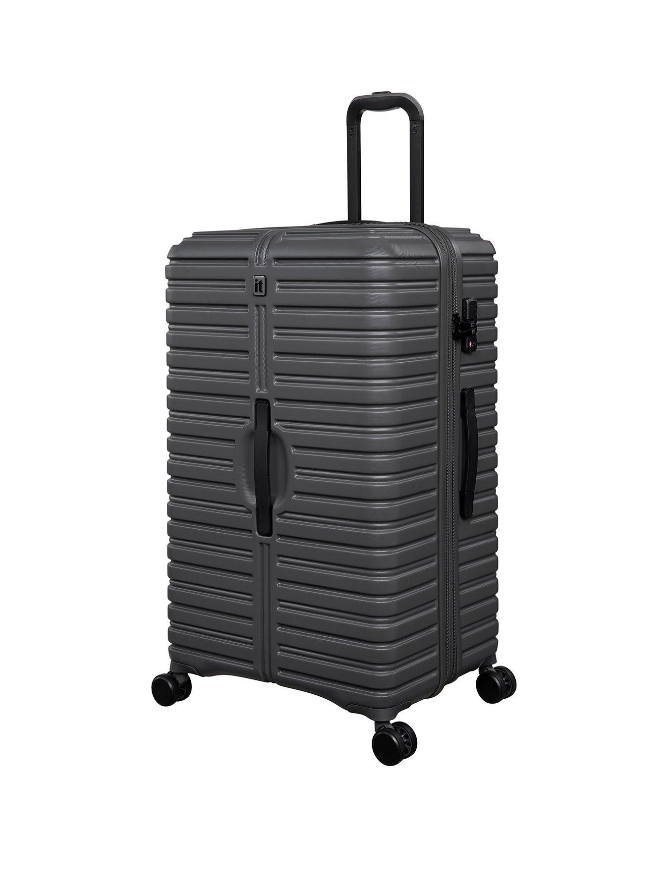 undefined Jumbo Charcoal Large Suitcase