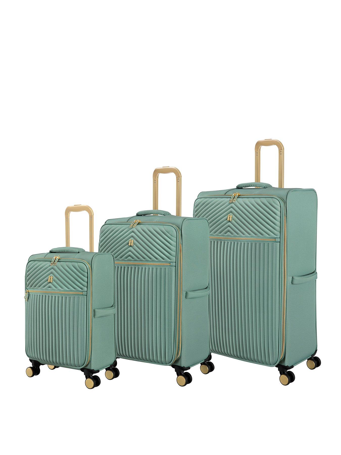 undefined Esplanade Granite Green 3pc Suitcase Set