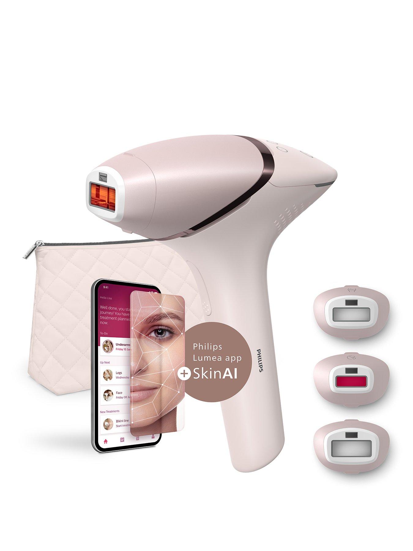 Philips Lumea Series 9900 BRI953/02, IPL Hair Removal Device, Cordless, Skin AI technology