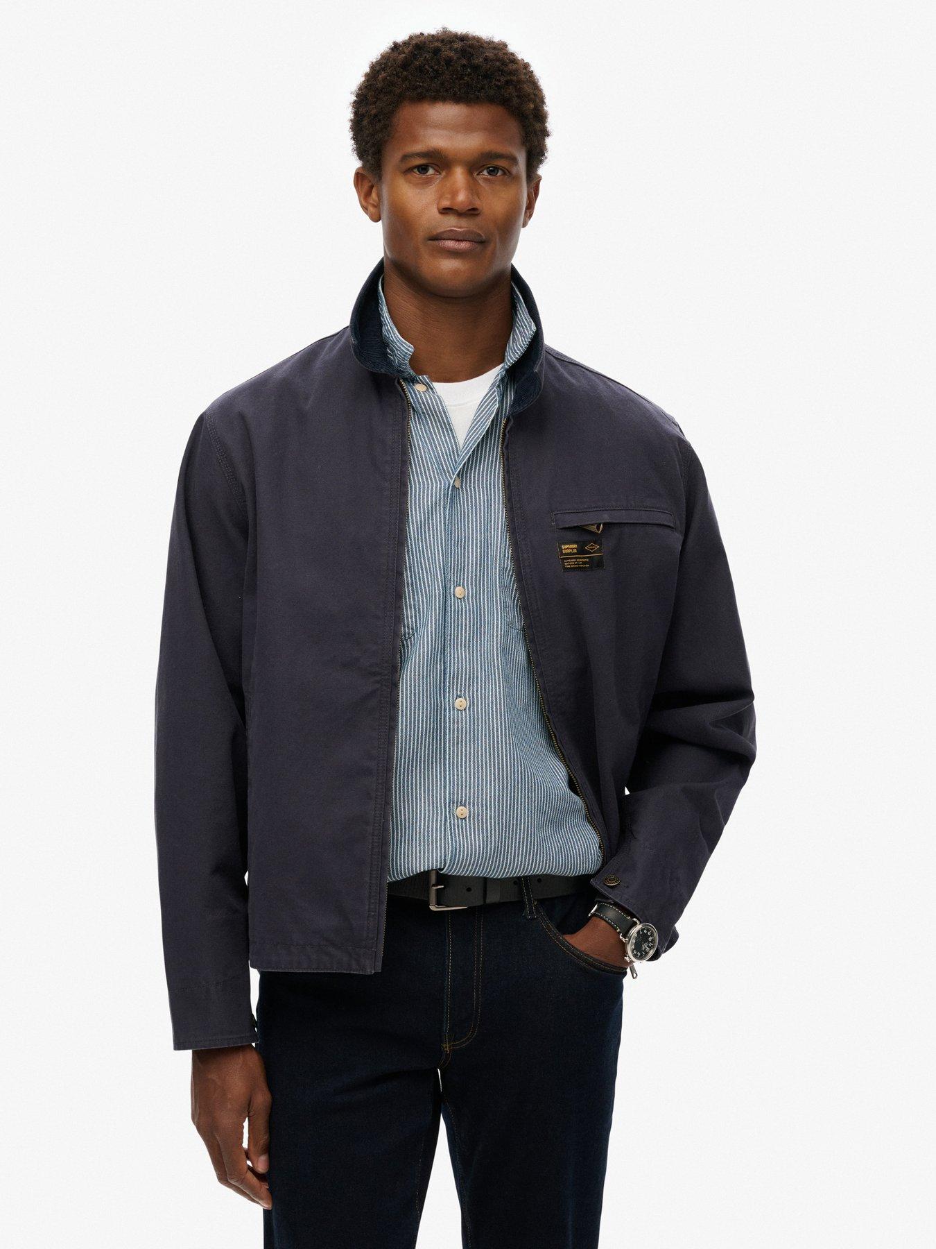 undefined Superdry Cord Collar Ranch Jacket