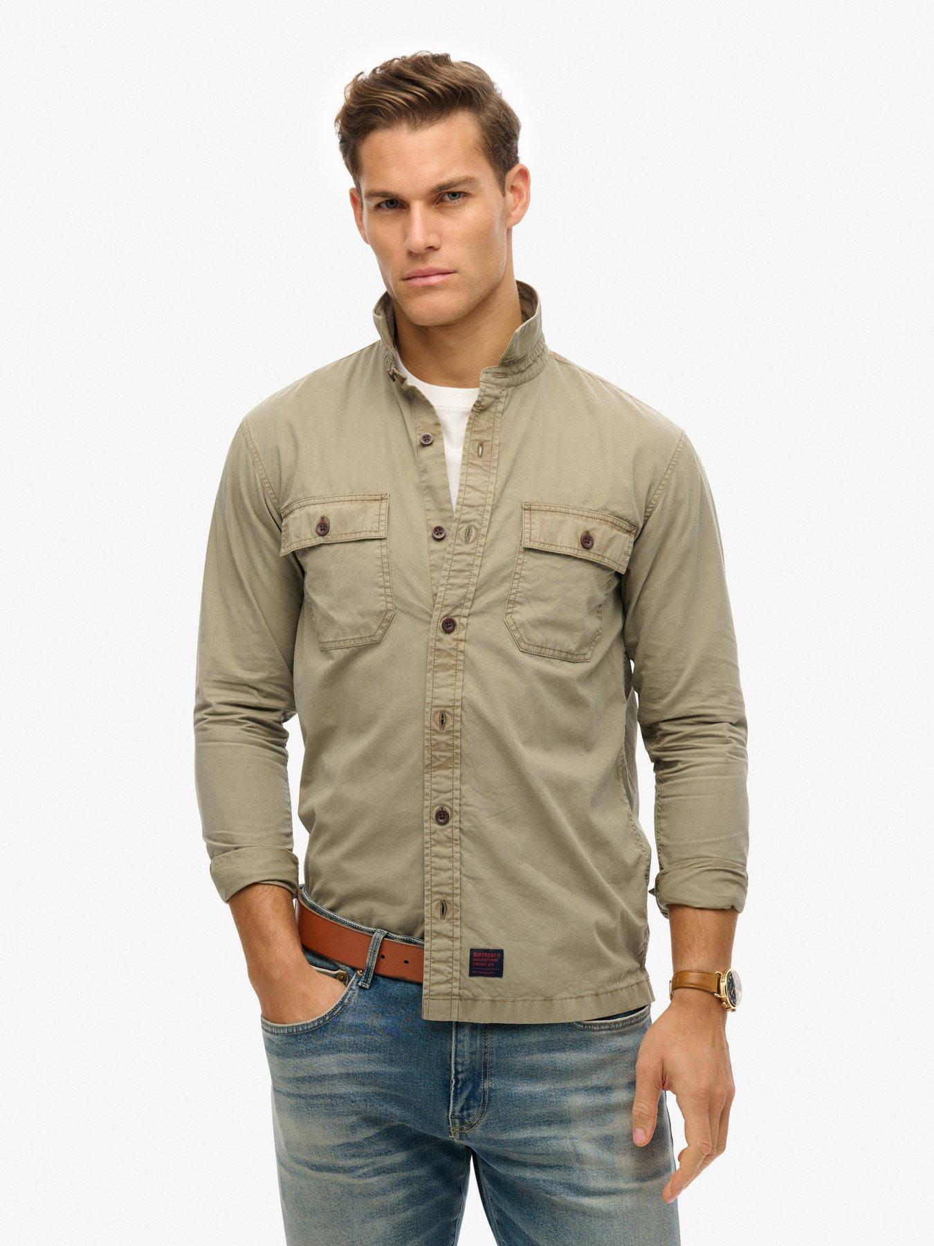 undefined Superdry Military Long Sleeve Shirt