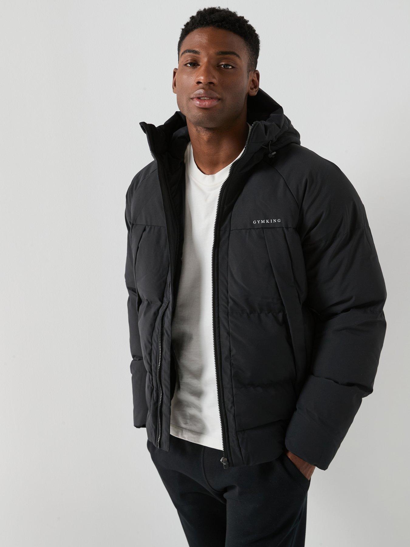 Gym King Discipline Padded Jacket - Black
