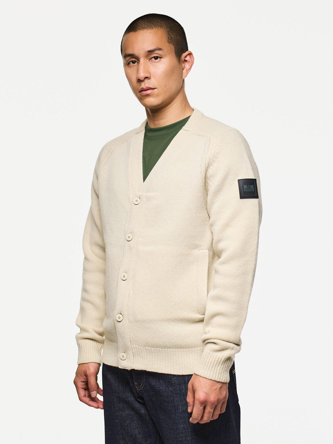 Weekend Offender Lauda Knitted Wool Cardigan - Beige