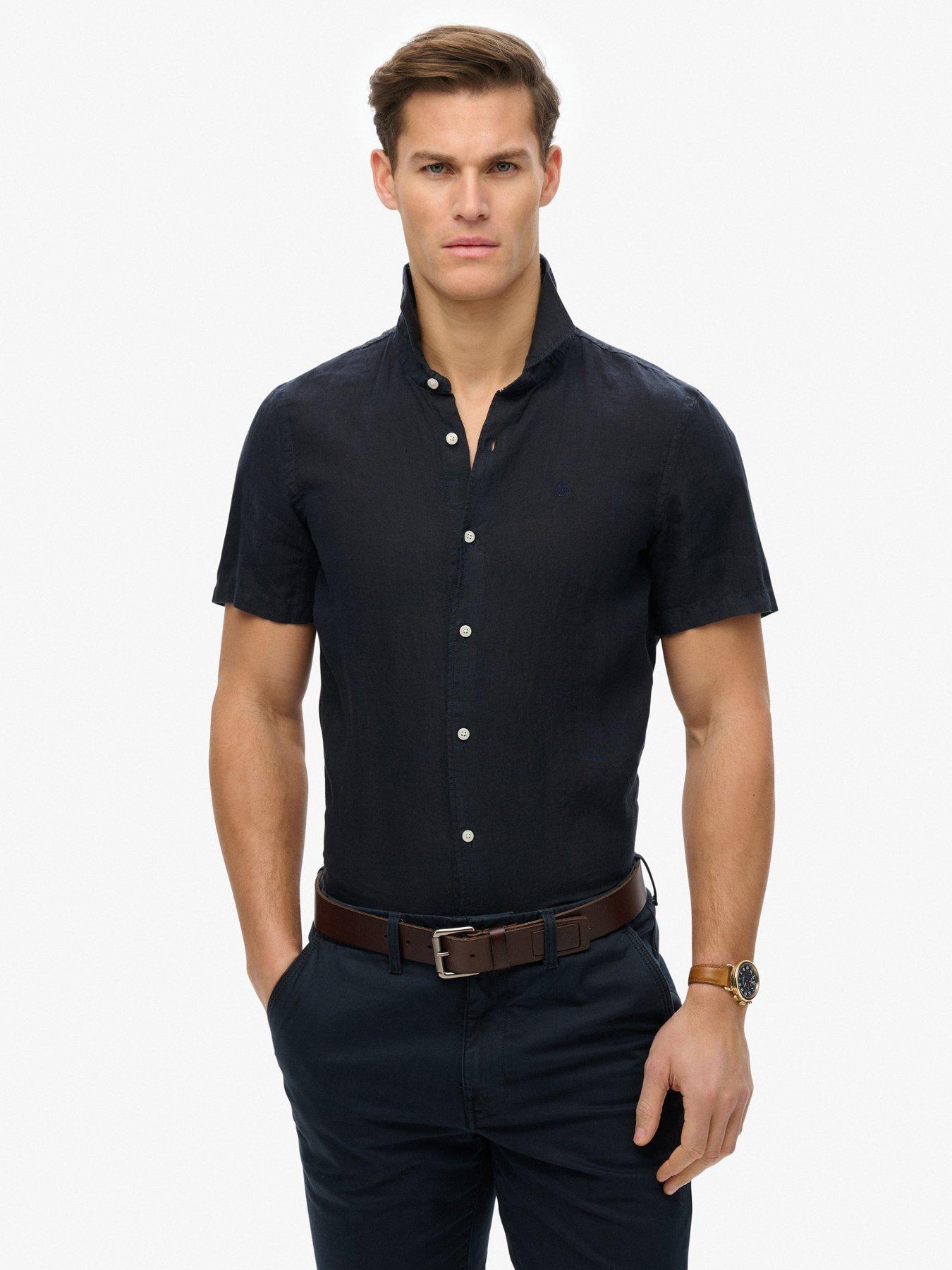 undefined Superdry Vacation Linen Short Sleeve Shirt