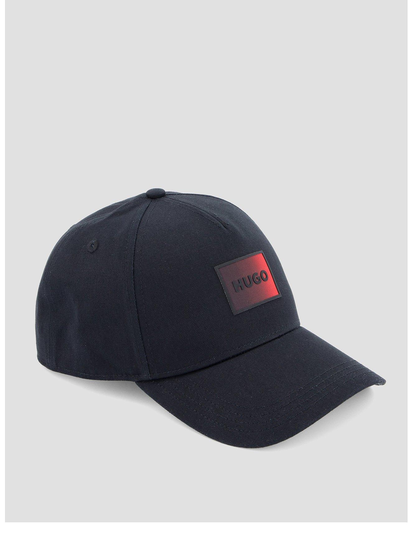 HUGO Jude-Sl Crest Logo Baseball Cap - Black