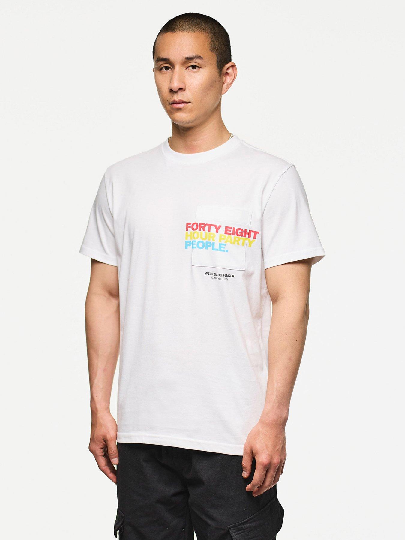 undefined Forty Eight Graphic T-Shirt - White