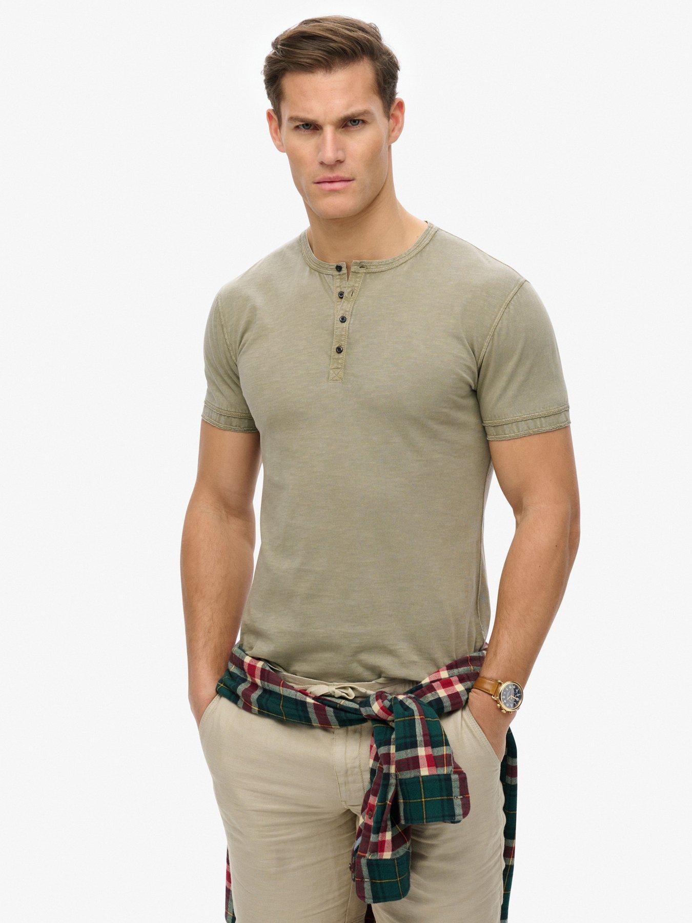 undefined Superdry Grandad Jersy T-shirt