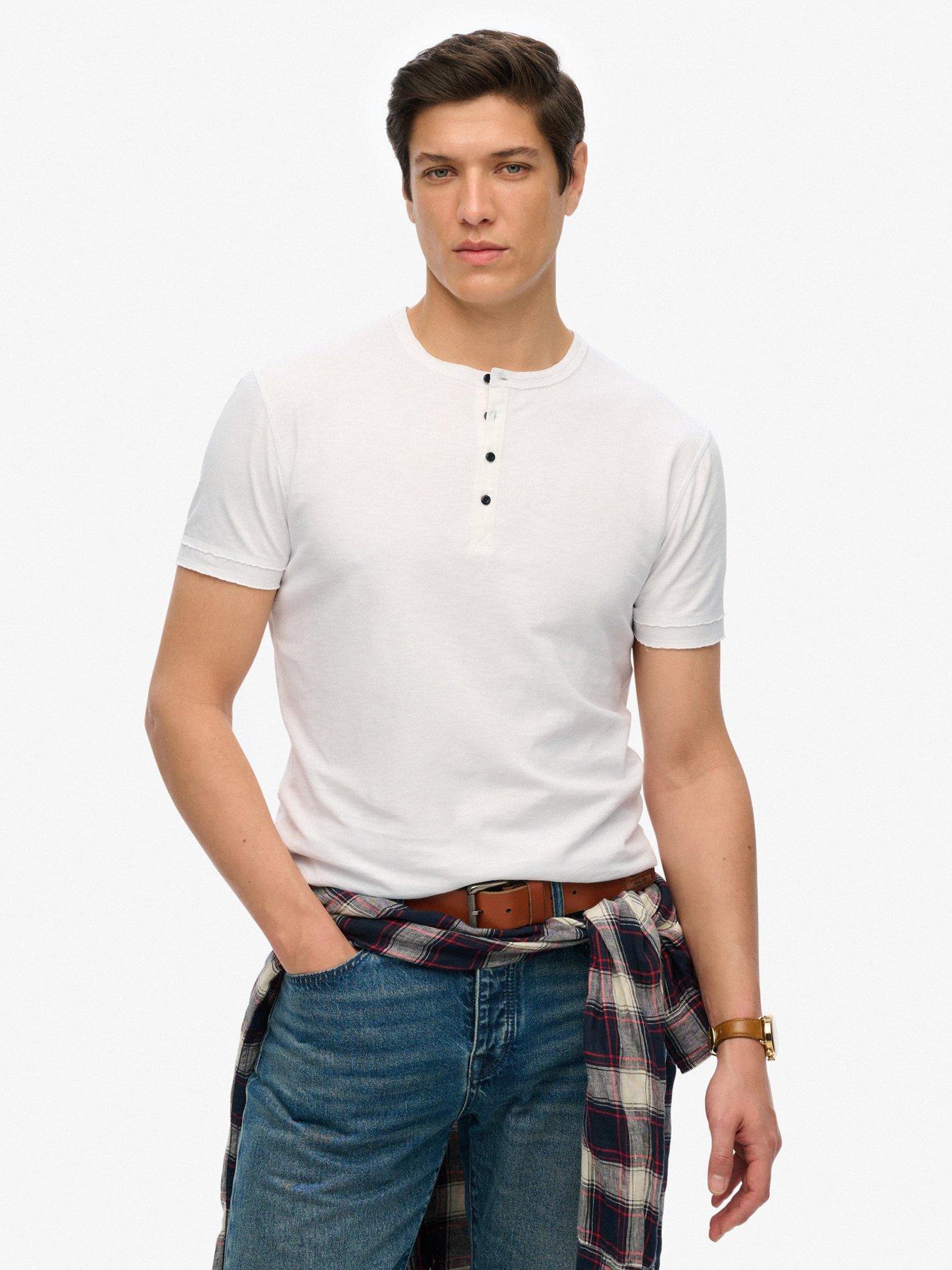 undefined Superdry Grandad Jersy T-shirt