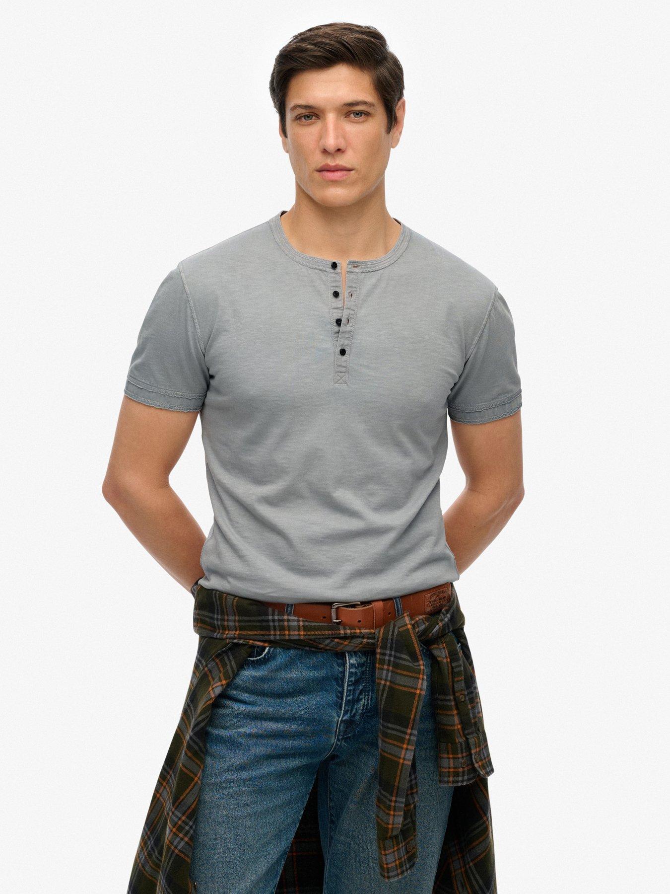 undefined Superdry Grandad Jersy T-shirt