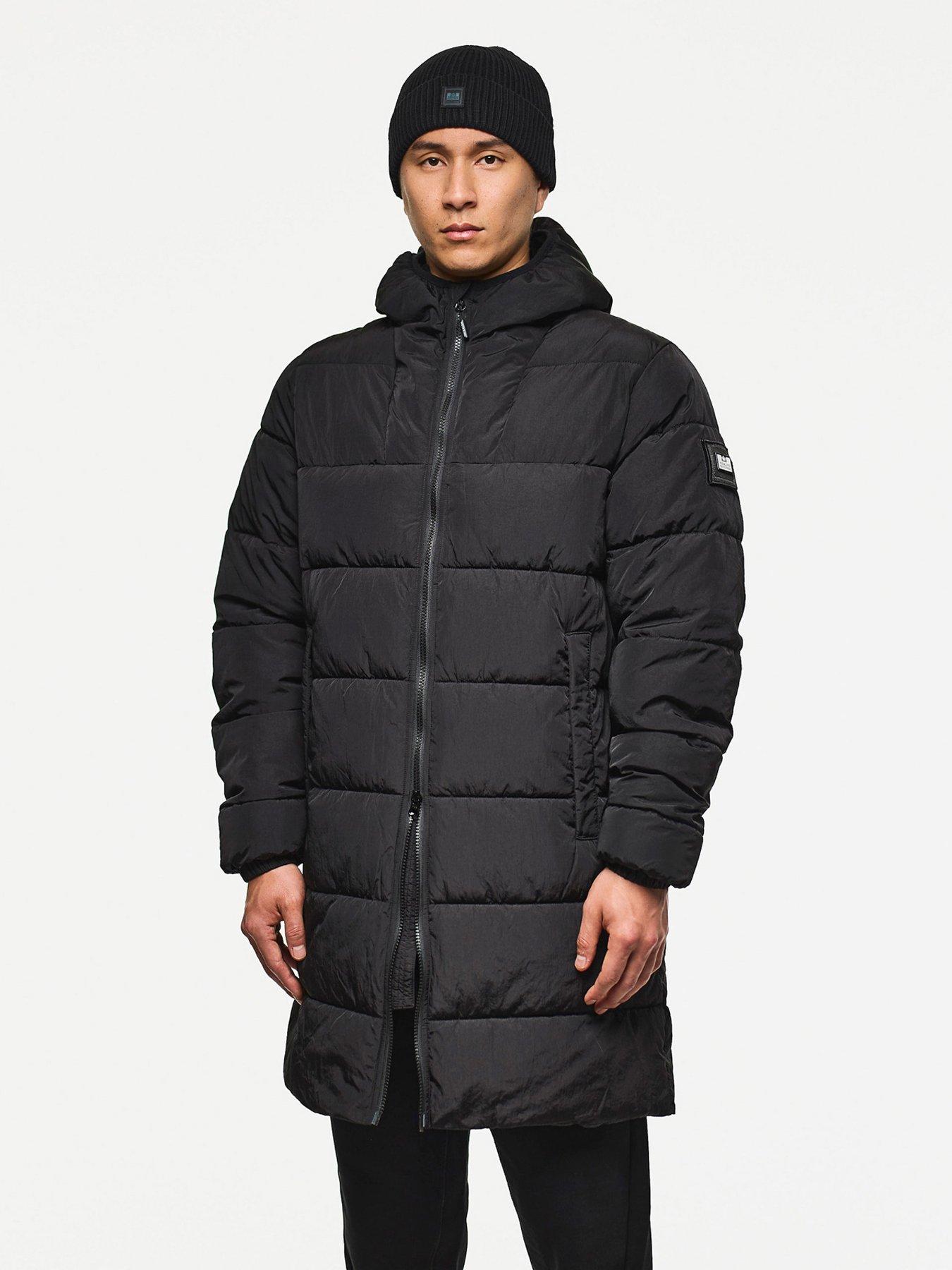 Weekend Offender Capelli Mid Length Puffer Jacket - Black
