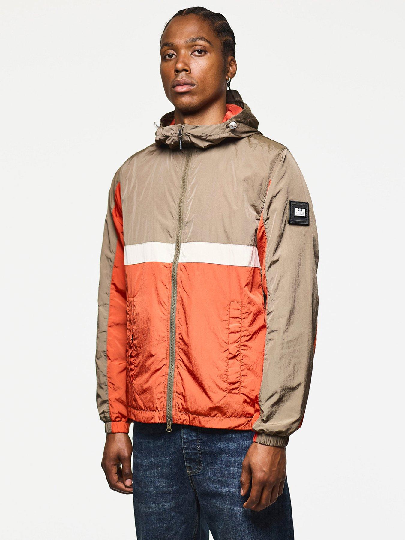 Weekend Offender Parissa Colour Block Windbreaker Jacket - Brown