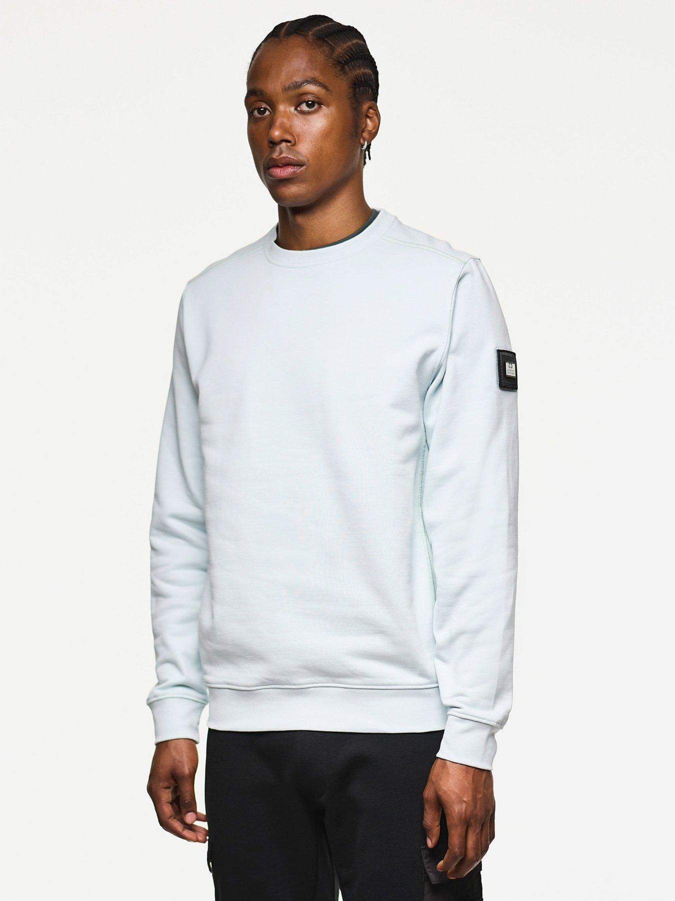 undefined Thunder Classic Crew Sweatshirt - Light Blue