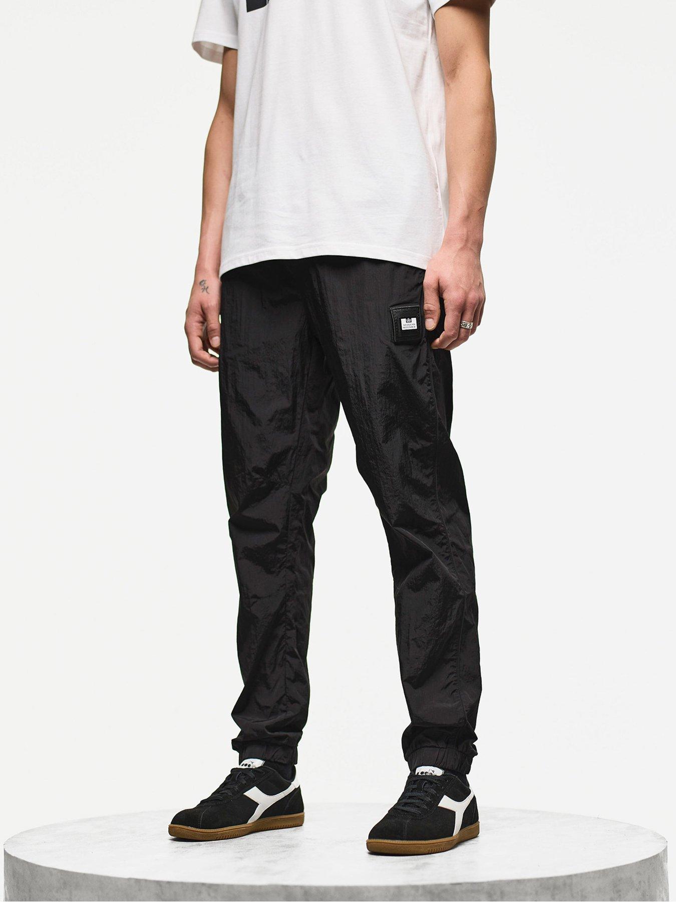 Weekend Offender Keller Parachute Pants - Black