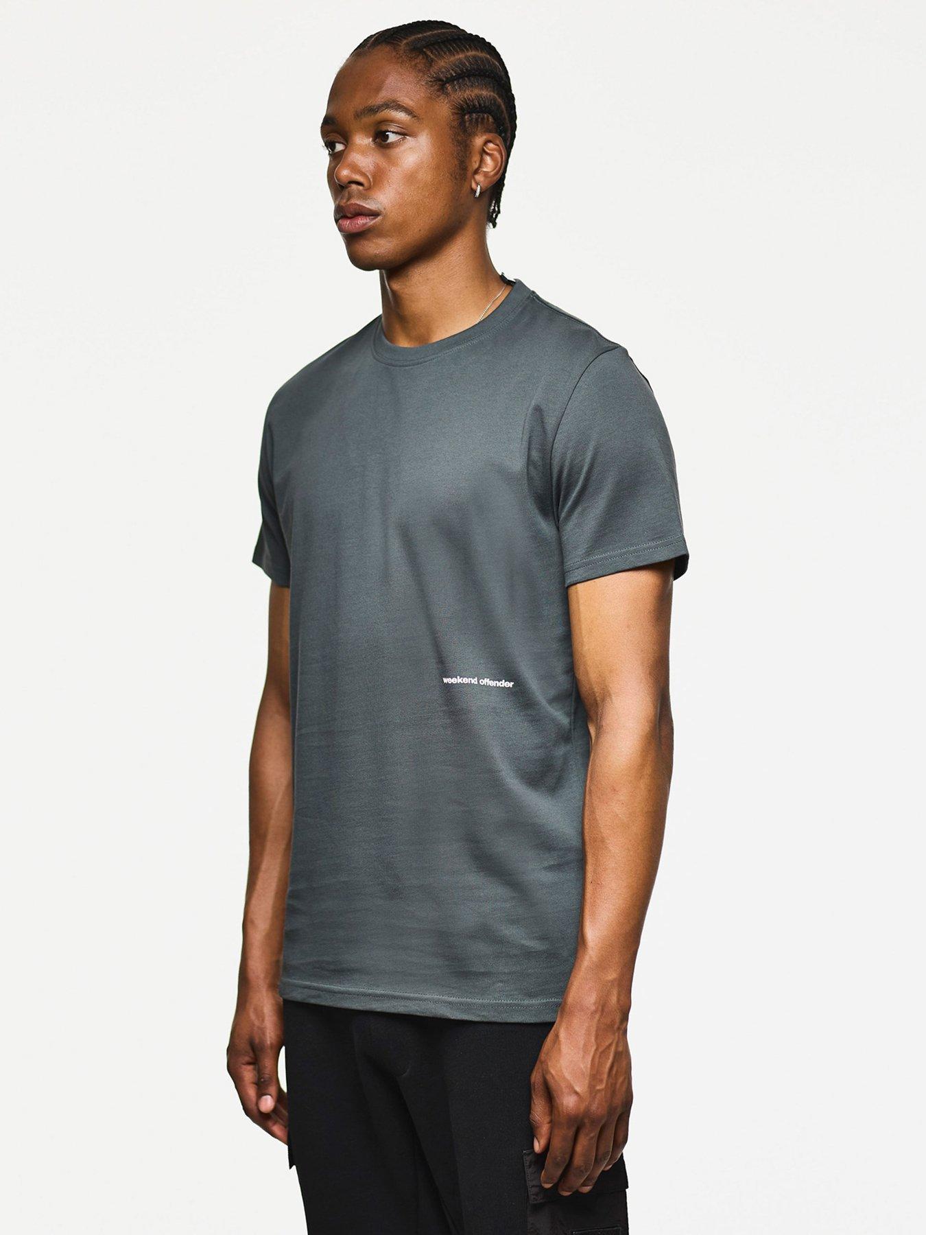 undefined Levin Graphic T-Shirt - Dark Grey