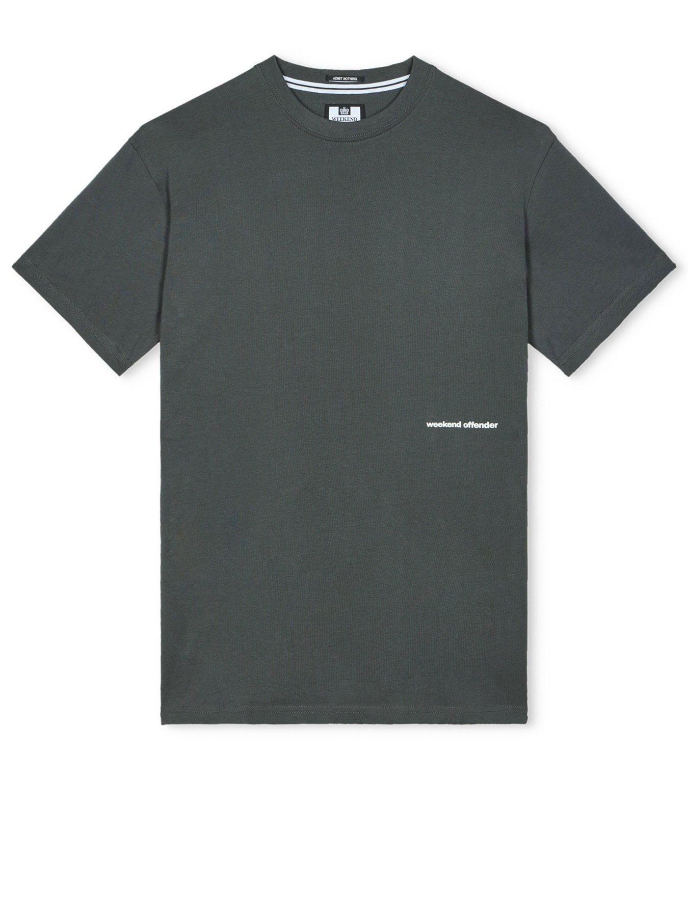 Image 4 of 6 of Weekend Offender Levin Graphic T-Shirt - Dark Grey