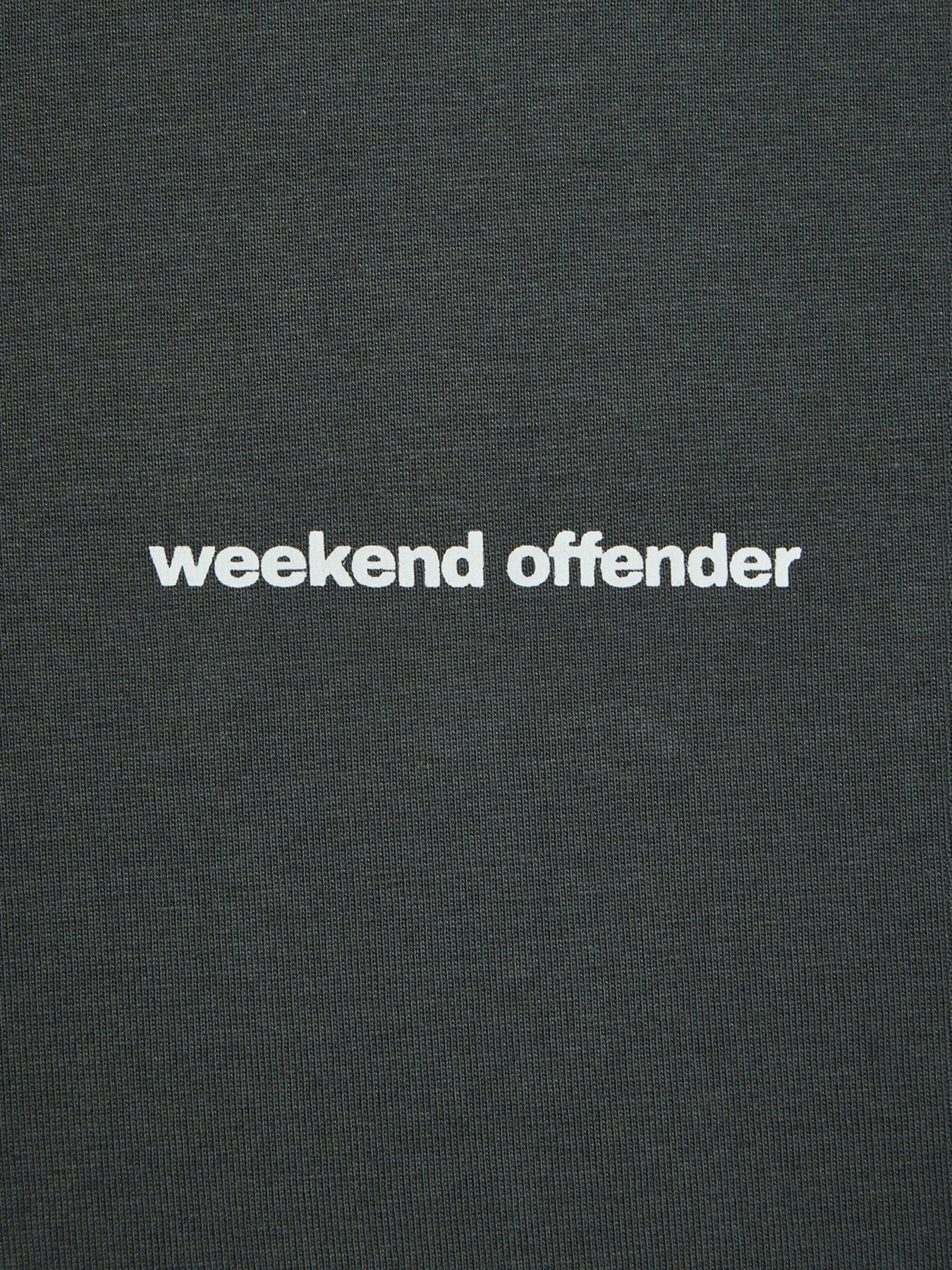 Image 6 of 6 of Weekend Offender Levin Graphic T-Shirt - Dark Grey
