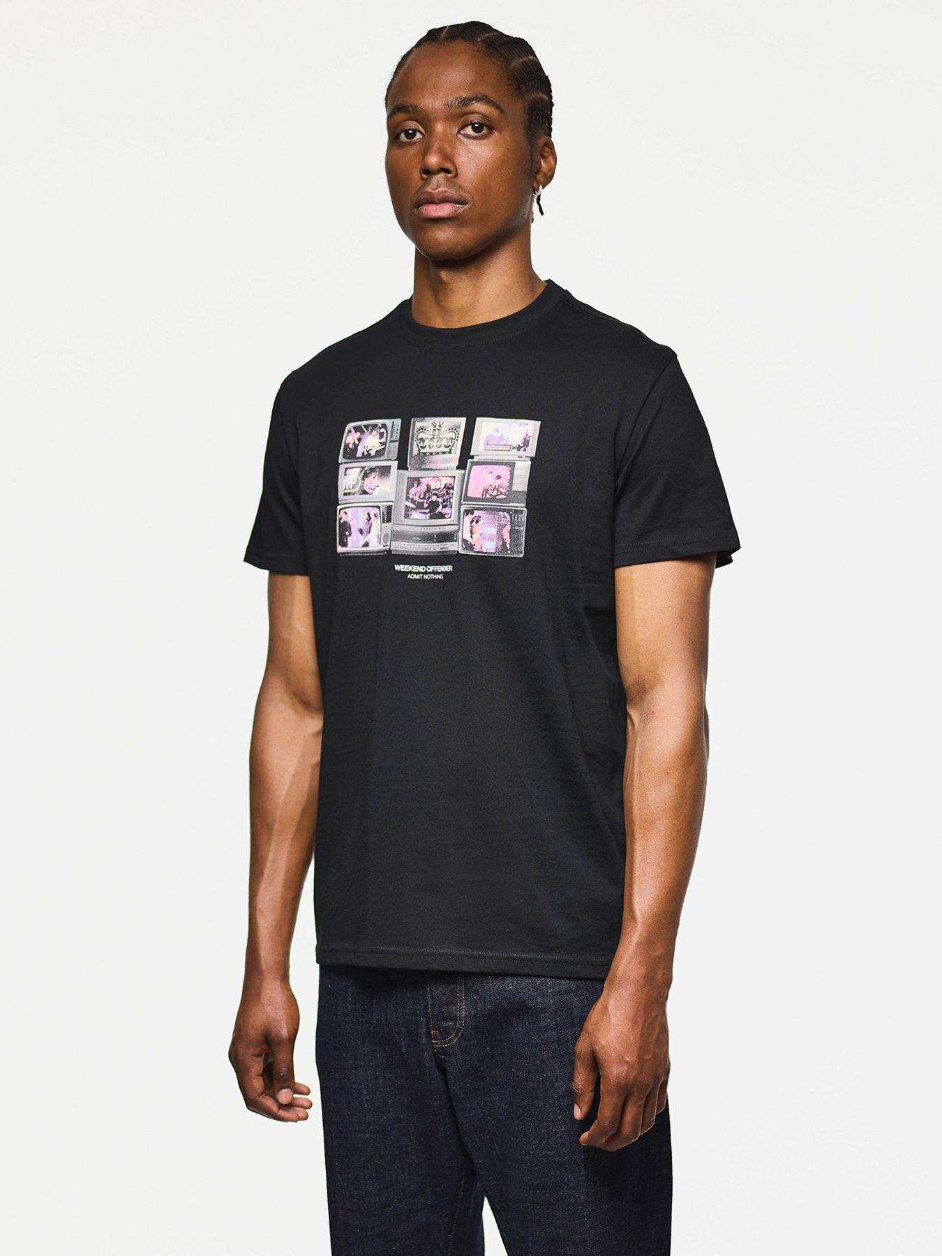 undefined Vision Graphic T-Shirt - Black